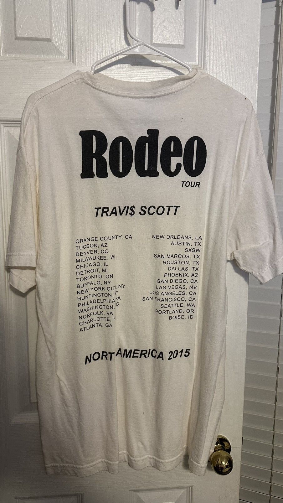 Travis Scott Travis Scott Flame emoji Rodeo Tee Size US XL / EU 56 / 4 - 6 Thumbnail