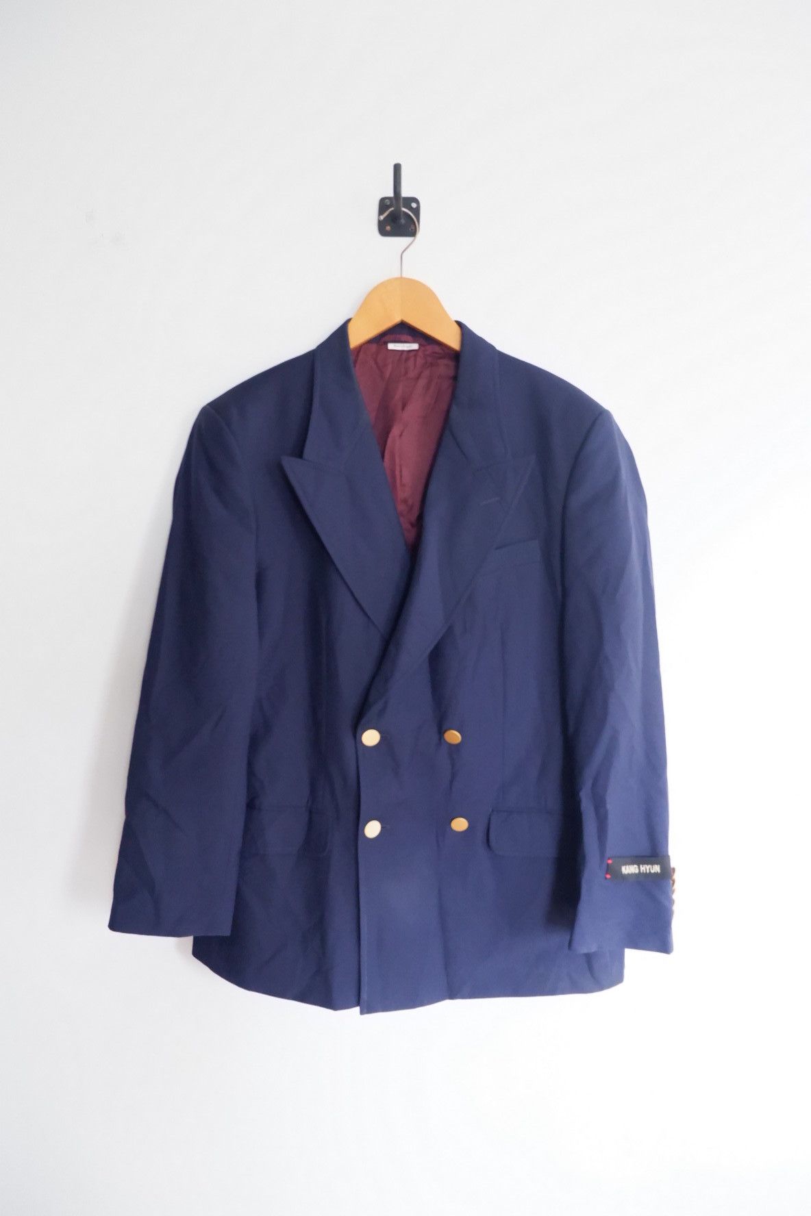 Vintage GUCCI Uniform Double Breast Wool Gabardine Jacket