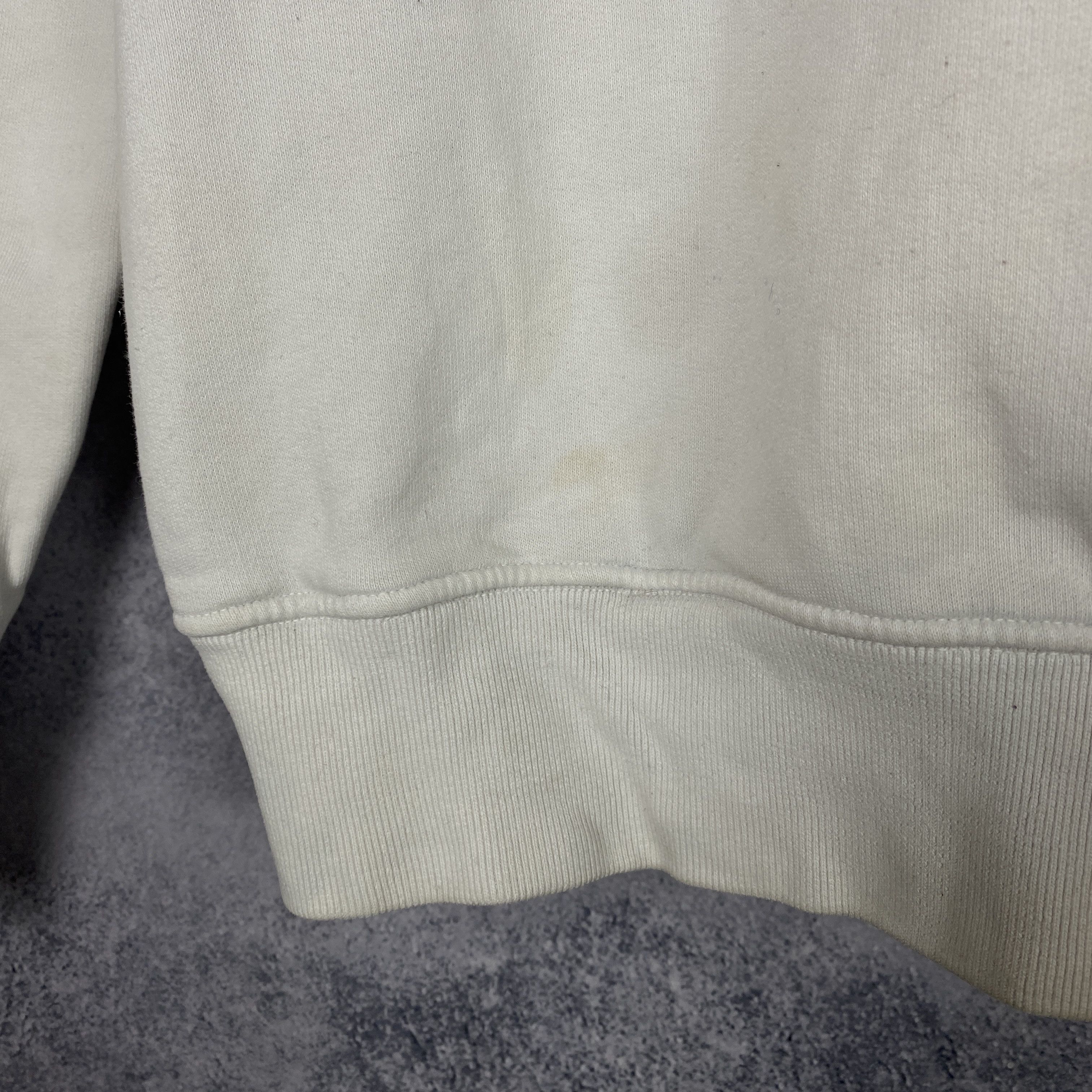 Stone Island Stone Island Sweatshirt Men's Size L White Long Sleeve Size US L / EU 52-54 / 3 - 10 Thumbnail