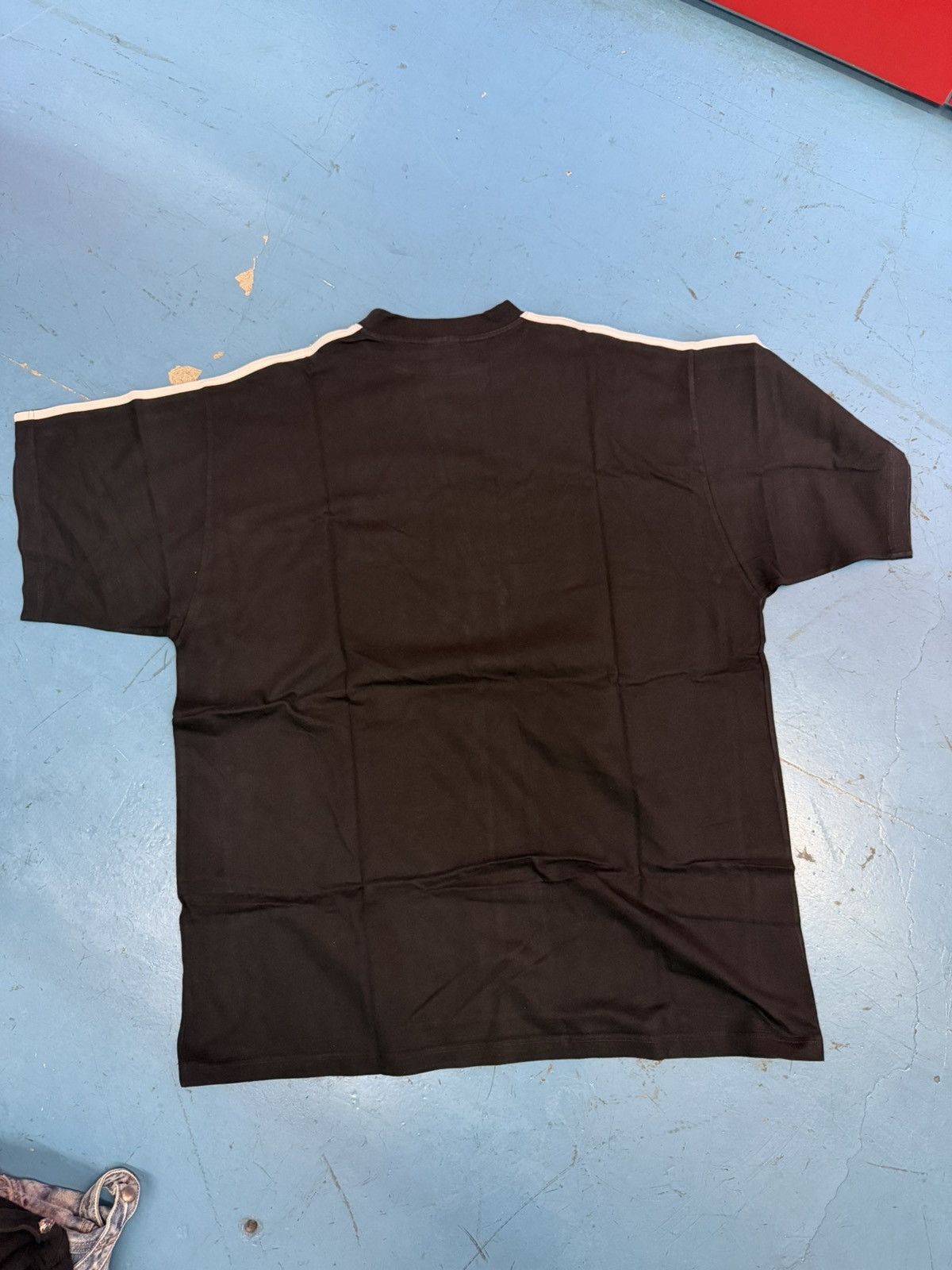 Adidas × Balenciaga BALENCIAGA X ADIDAS BLACK TEE Size US XXL / EU 58 / 5 - 2 Thumbnail