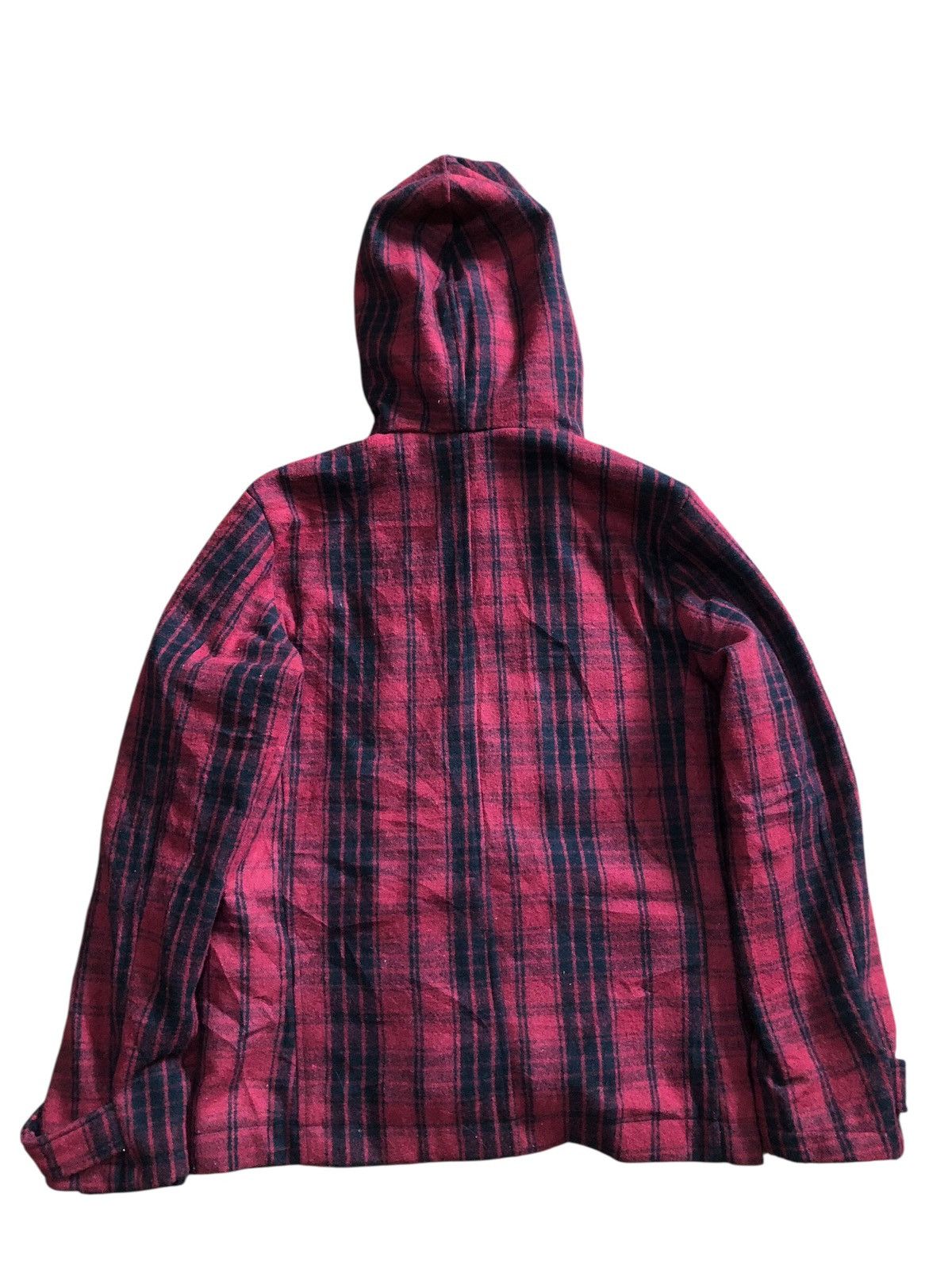 Japanese Brand Glenmist Check Tartan punk rockabilly Hooded Jacket Size US M / EU 48-50 / 2 - 2 Thumbnail