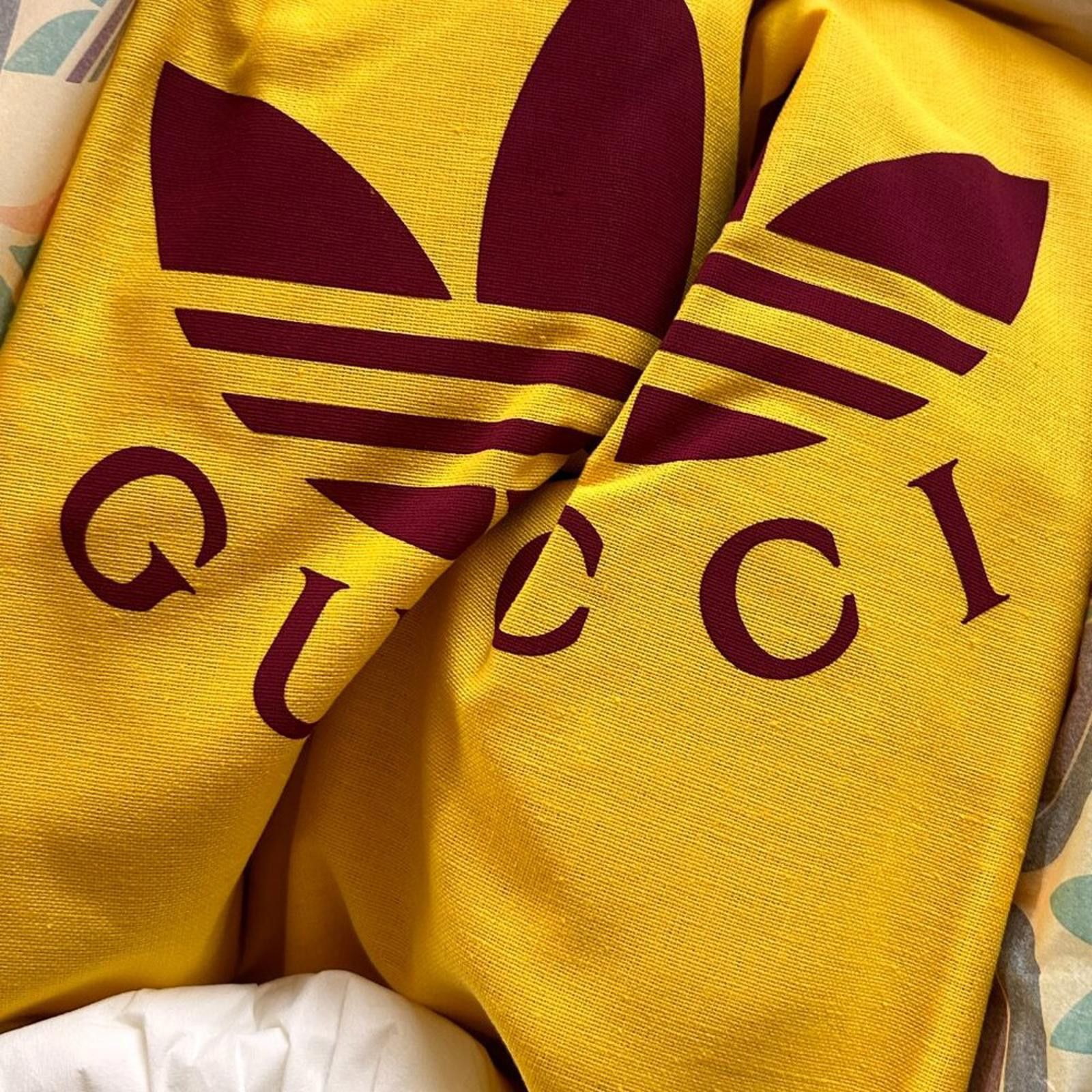Gucci NWT men's GUCCI adidas x GUCCI GG Sandal 702412 size 8 Size US 8 / EU 41 - 8 Thumbnail