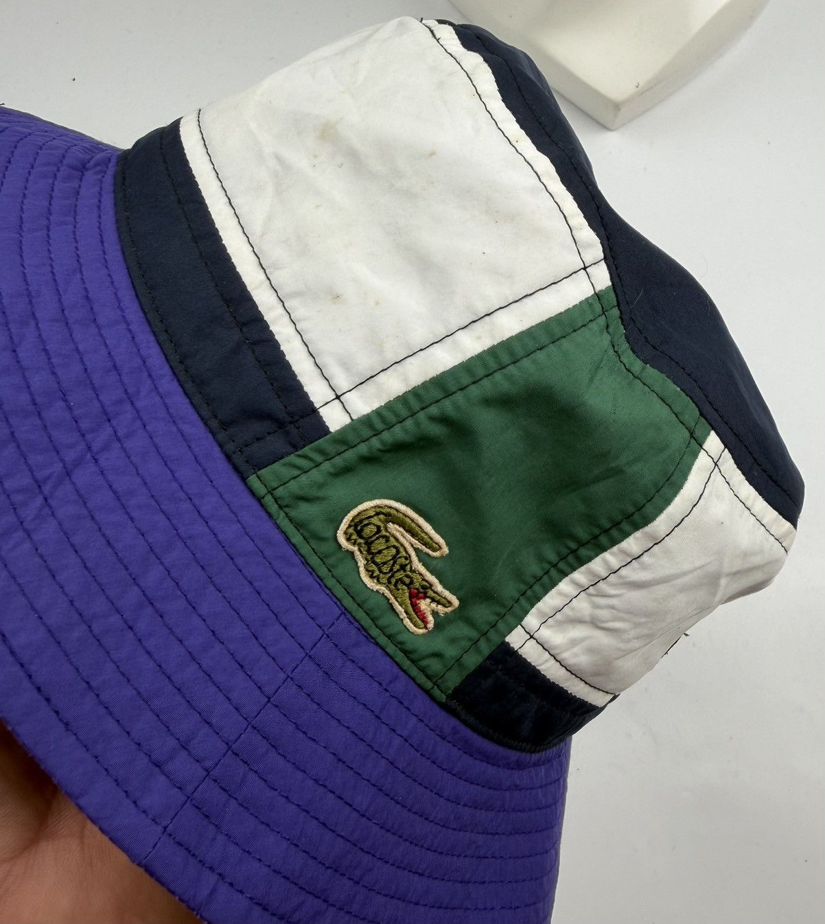 Lacoste lacoste multicolor bucket hat tc53 Size ONE SIZE - 5 Thumbnail