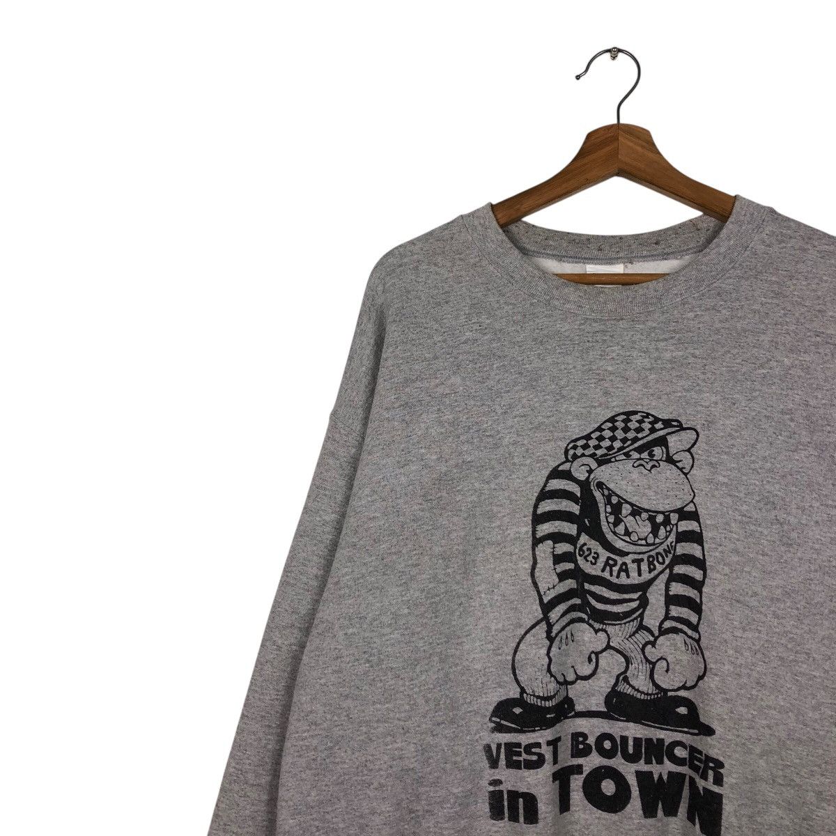 Cartoon Network × Japanese Brand 📌Vintage Sweatshirt Streetwear Vest Bouncer In Town Size US L / EU 52-54 / 3 - 8 Thumbnail