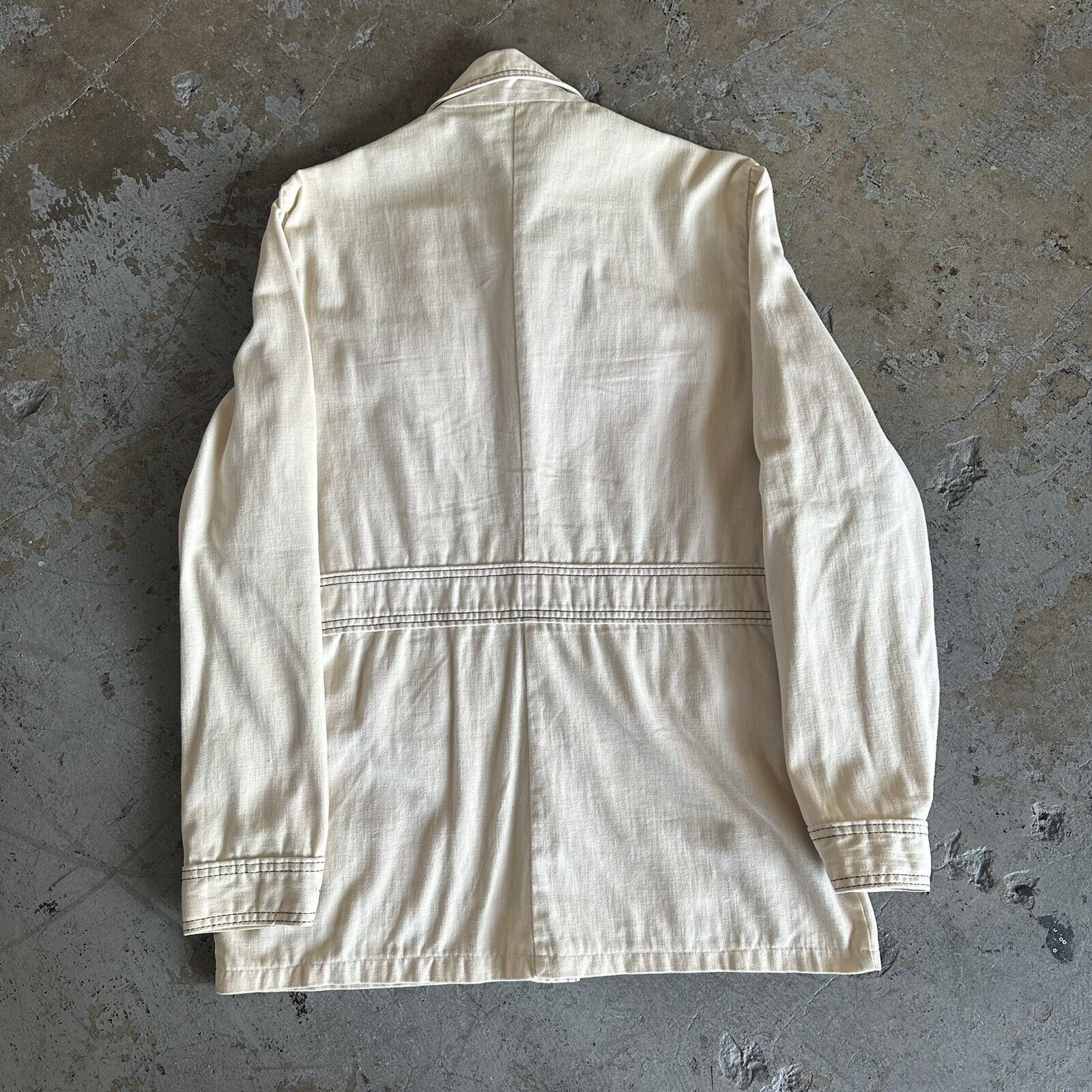 Sears × Vintage Vintage 70s Sears The Store Safari Chore Moleskin Jacket Size US M / EU 48-50 / 2 - 3 Thumbnail