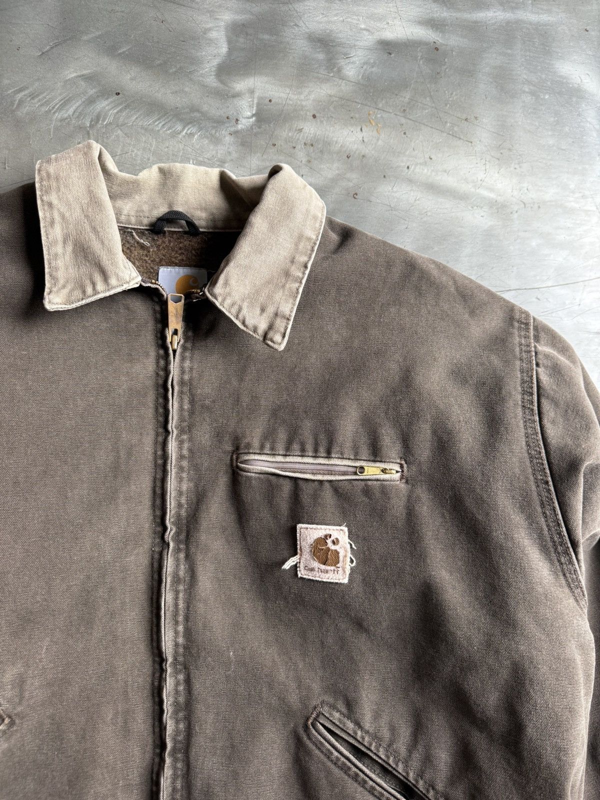 Carhartt Vintage Brown Blanket Line Carhartt jacket Size US XXL / EU 58 / 5 - 2 Thumbnail