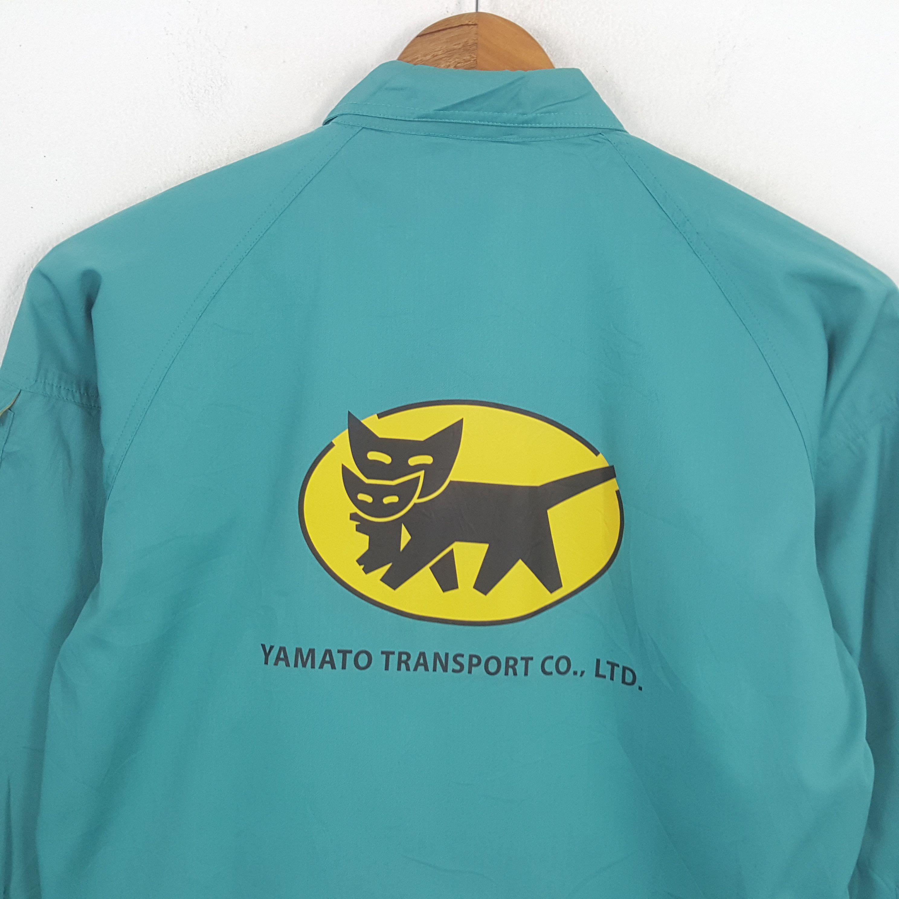 Japanese Brand × Vintage Vintage YAMATO TRANSPORT Japanese Racing Custom Jacket Size US M / EU 48-50 / 2 - 2 Thumbnail
