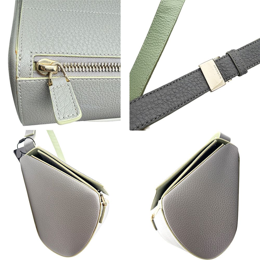 Givenchy Givenchy Gray Grained Leather Shoulder Bag Size ONE SIZE - 6 Thumbnail