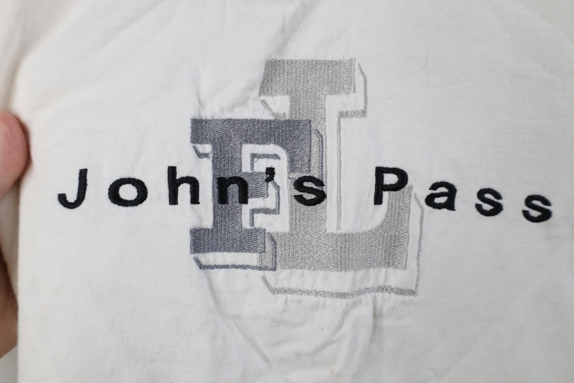 Vintage Vintage 90s Y2K Johns Pass Florida Short Sleeve T-Shirt Size US XL / EU 56 / 4 - 4 Thumbnail