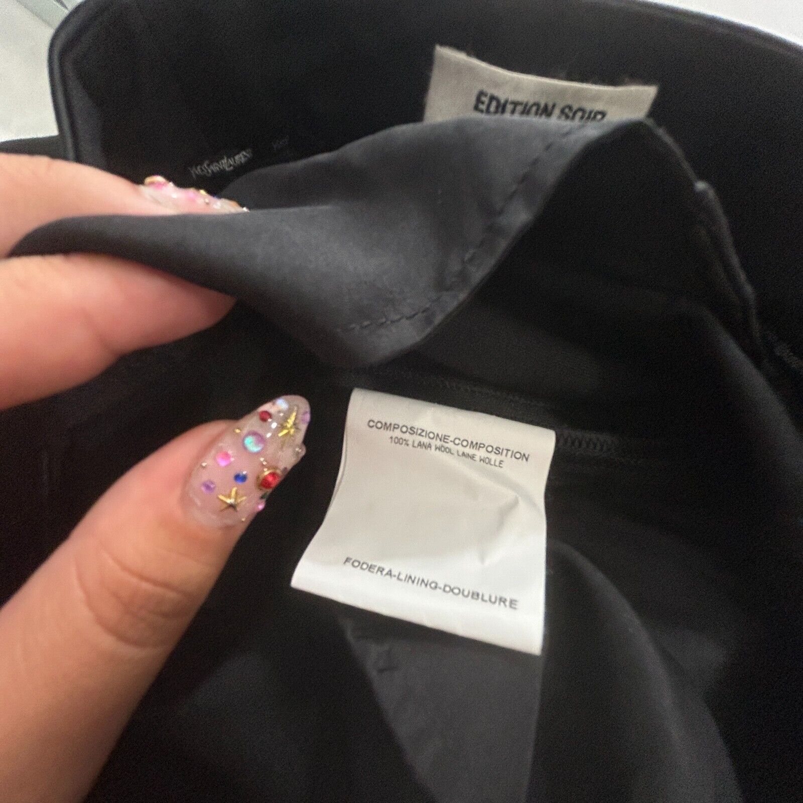 Saint Laurent Paris Yves St Laurent Black Edition Soir TuxedoPant 40 / 6 Size 28" / US 6 / IT 42 - 11 Thumbnail