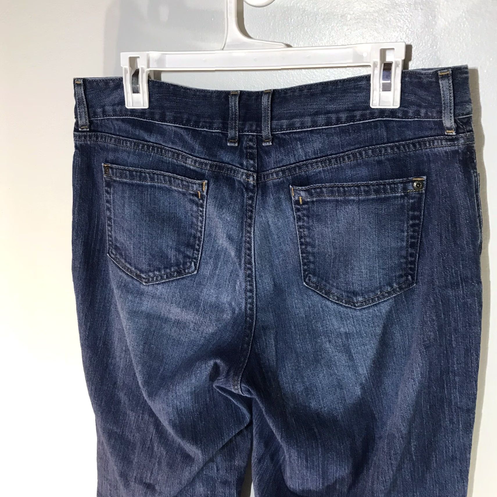 Vintage VINTAGE LL Bean Favorite Fit Jeans Womens Size 14 Blue 90s 5-Pocket Denim Stretch Cotton Spandex Size 36" / US 14 / IT 50 - 5 Thumbnail
