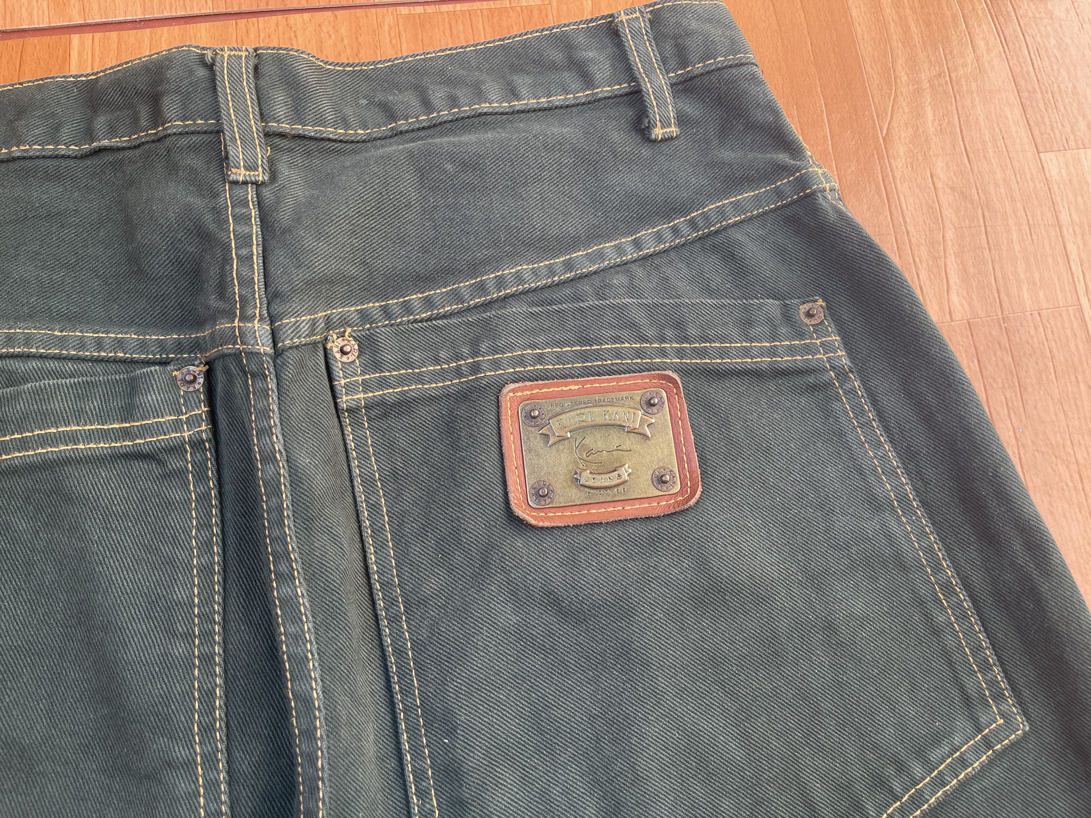 Karl Kani KARL KANI jeans, baggy, vintage Kani jeans, 90s hip hop W 32 Size US 32 / EU 48 - 10 Thumbnail