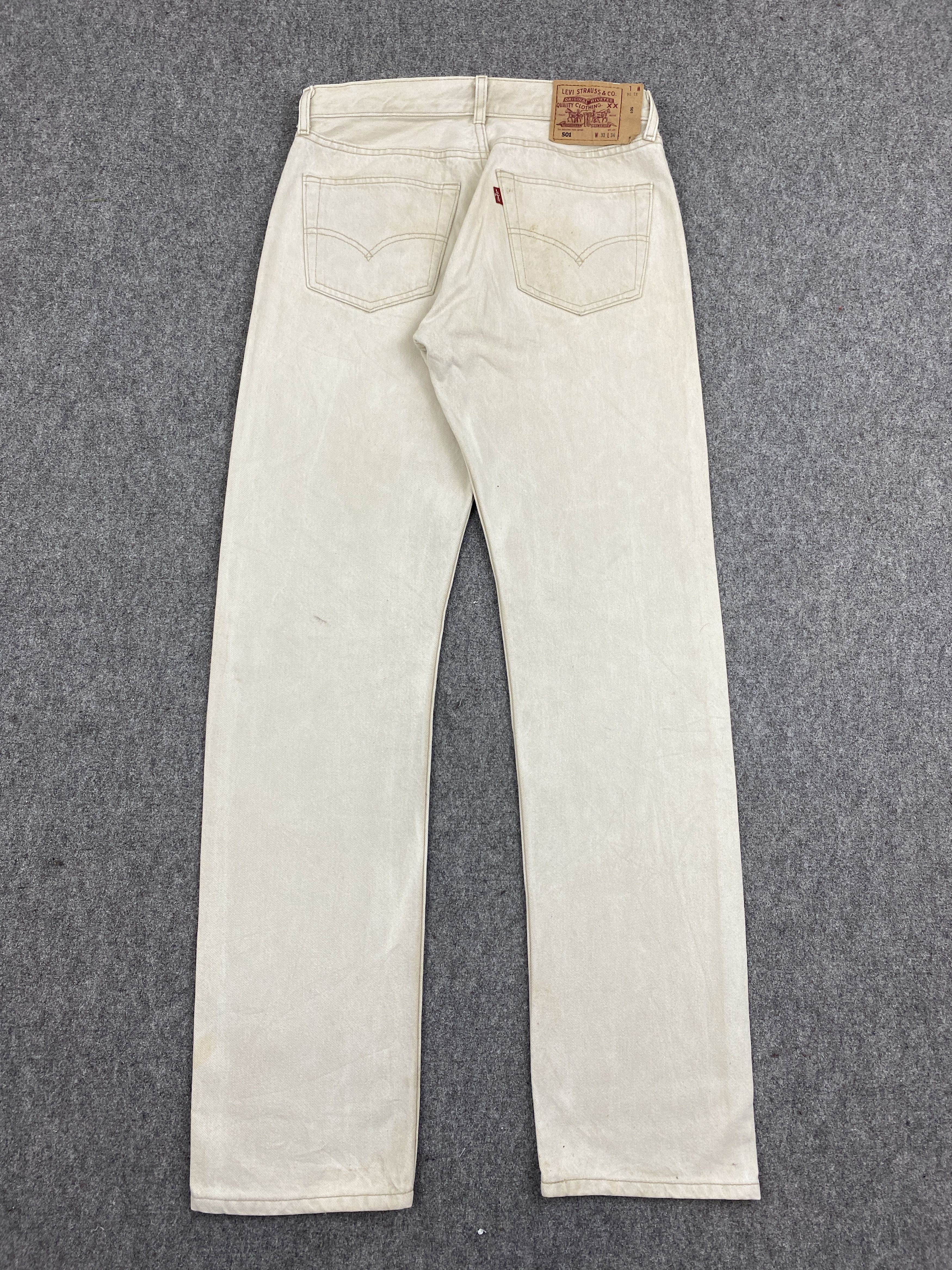 Levi's Vintage Levi's 501 Jeans DP2771 Size US 30 / EU 46 - 3 Thumbnail