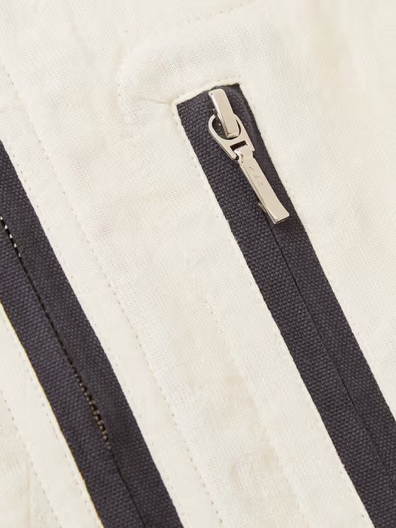 Jacquemus o1mle0424 Half-Zip Jacket in White Size US S / EU 44-46 / 1 - 4 Thumbnail