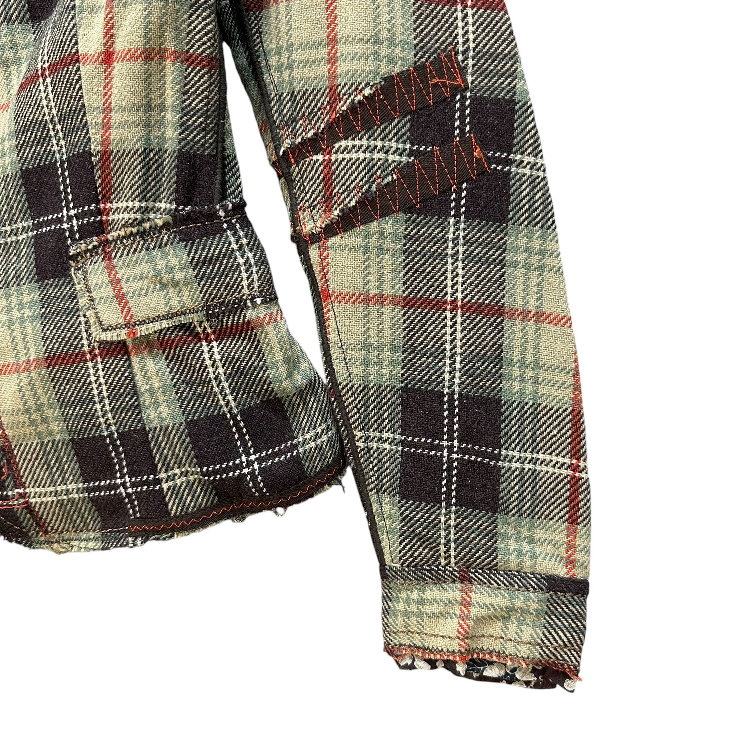 Marithe + Francois Girbaud MARITHE FRANCOIS GIRBAUD Deconstructed Jacket #012-1419 Size S / US 4 / IT 40 - 6 Thumbnail