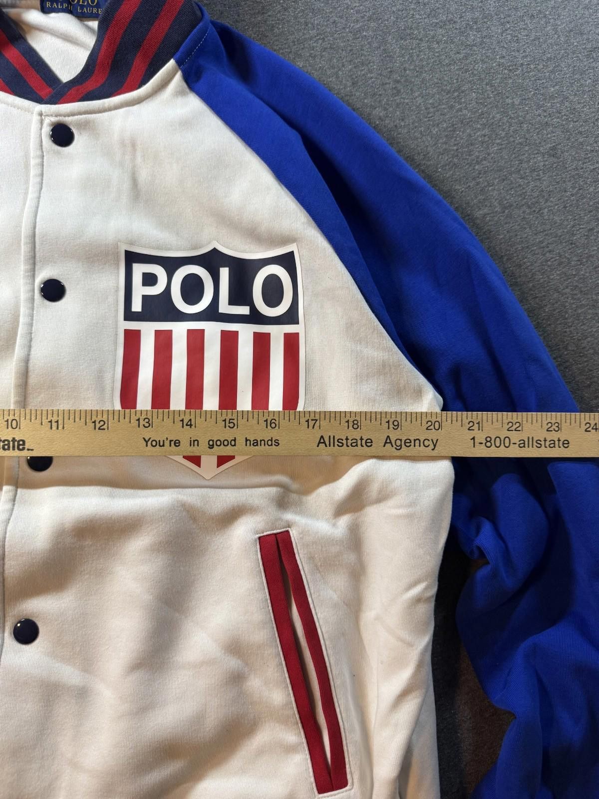 Polo Ralph Lauren Polo Ralph Lauren Shield Logo Red White Blue Jacket Size US M / EU 48-50 / 2 - 6 Thumbnail