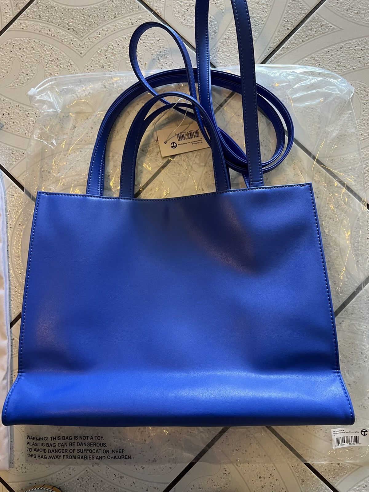 Telfar Telfar Medium Blue Painters Tape Size ONE SIZE - 4 Thumbnail