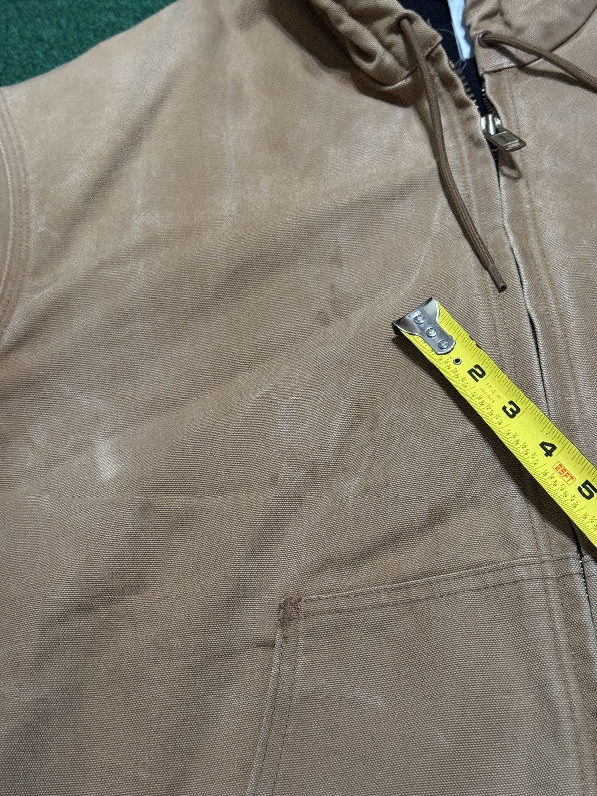 Carhartt Vintage 90s Carhartt J140 Canvas Full Zip Work Wear Jacket Size US XL / EU 56 / 4 - 6 Thumbnail