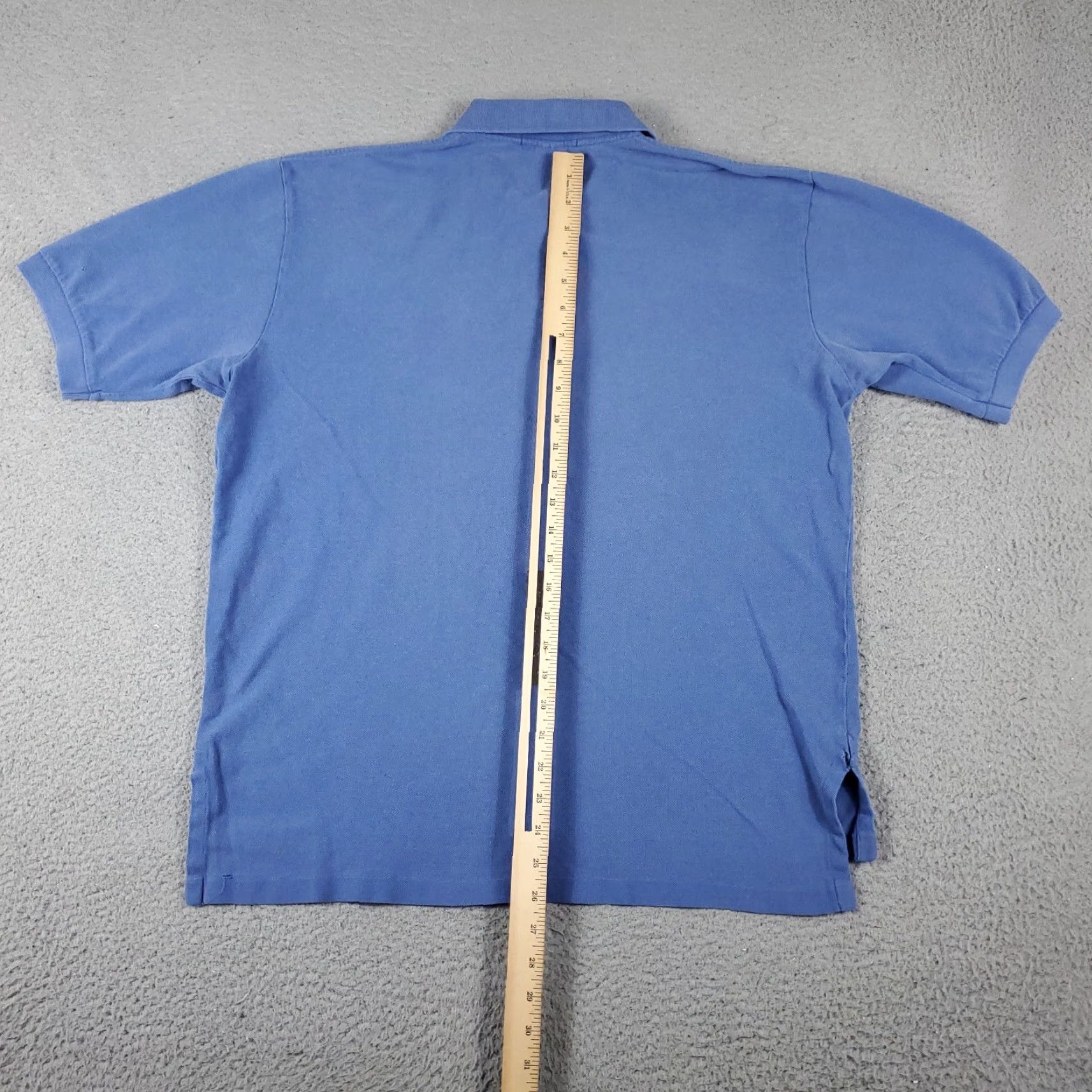 Ralph Lauren Ralph Lauren Polo Shirt Shirt Adult L Blue Cotton Short Sleeve Button-Front Logo Casual Classic Preppy Mens Size US L / EU 52-54 / 3 - 4 Thumbnail