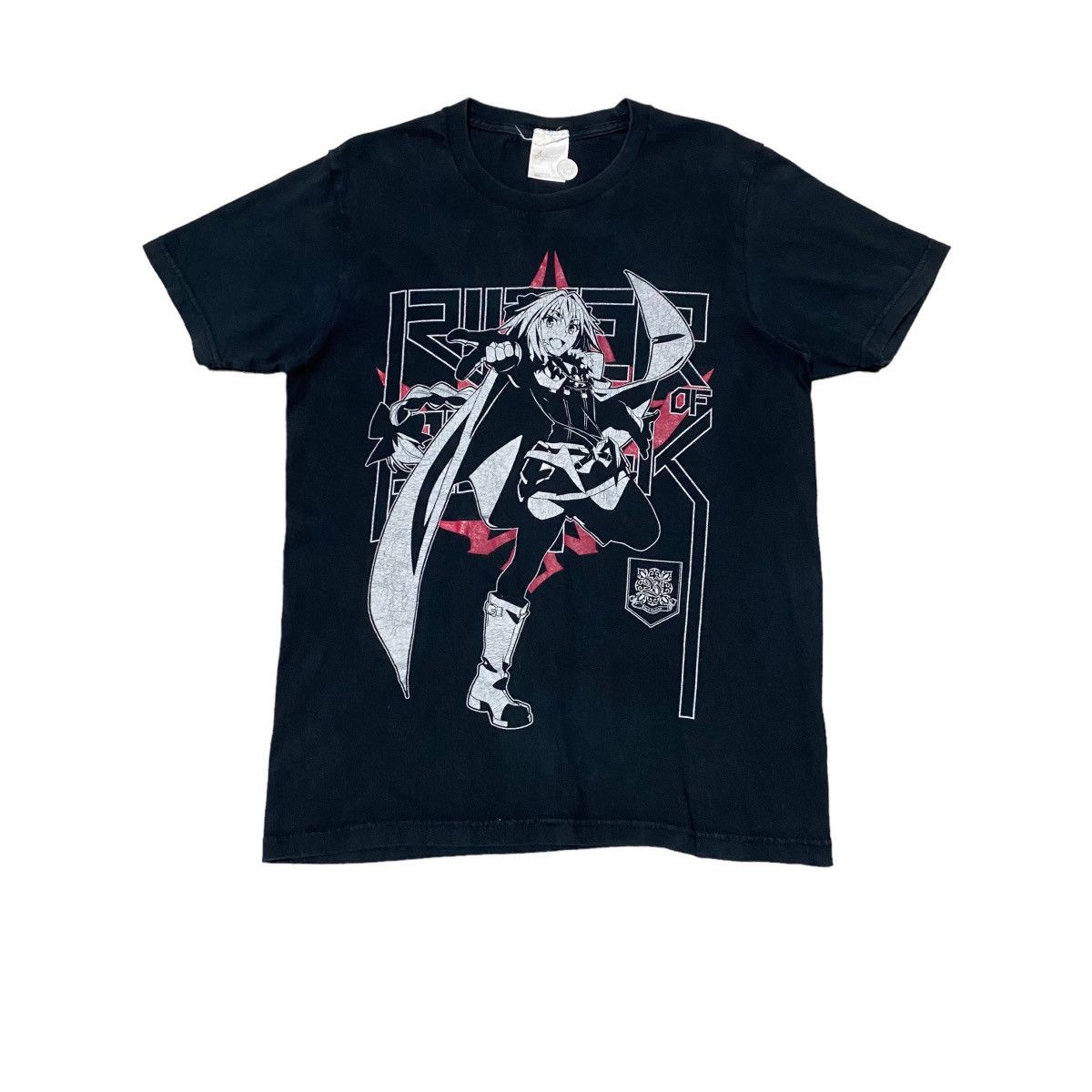 Rare💥 Fate Series Fate/Apocrypha Rider of Black T Shirt