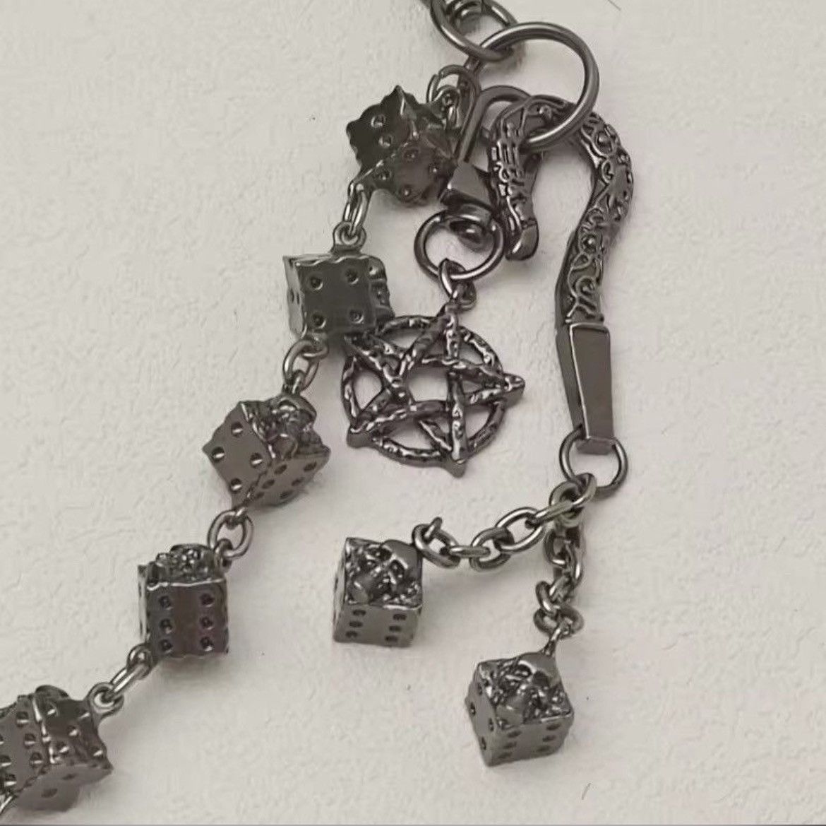 Other Dice and Skulls Rock Wallet Chain Size ONE SIZE - 3 Thumbnail