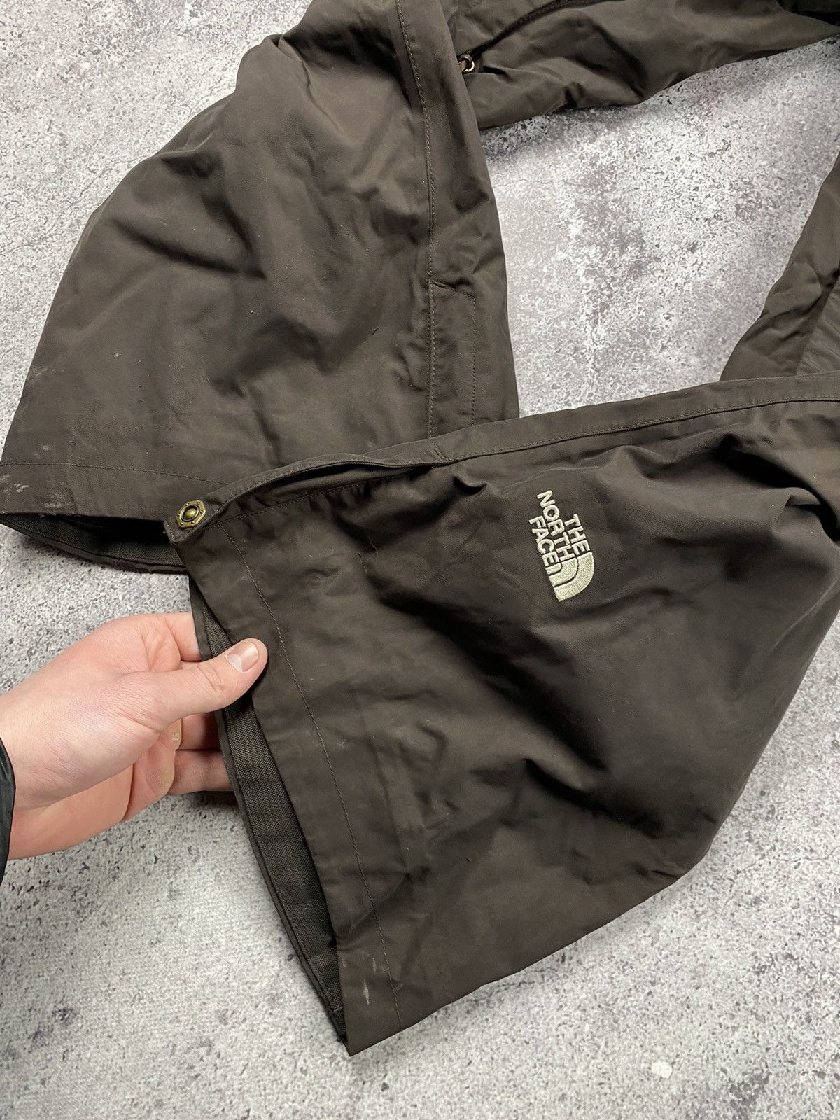The North Face × Vintage Rare! 90’s Vintage Brown THE NORTH FACE Ski Pants Hype Size 32" / US 10 / IT 46 - 4 Thumbnail
