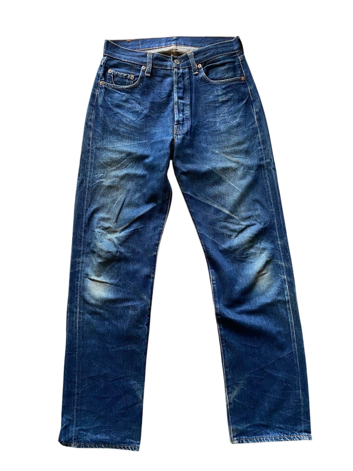 Levi’s501 Levi's × Vintage 50s Levis 504ZXX Big E Selvedge USA Hidden Rivets