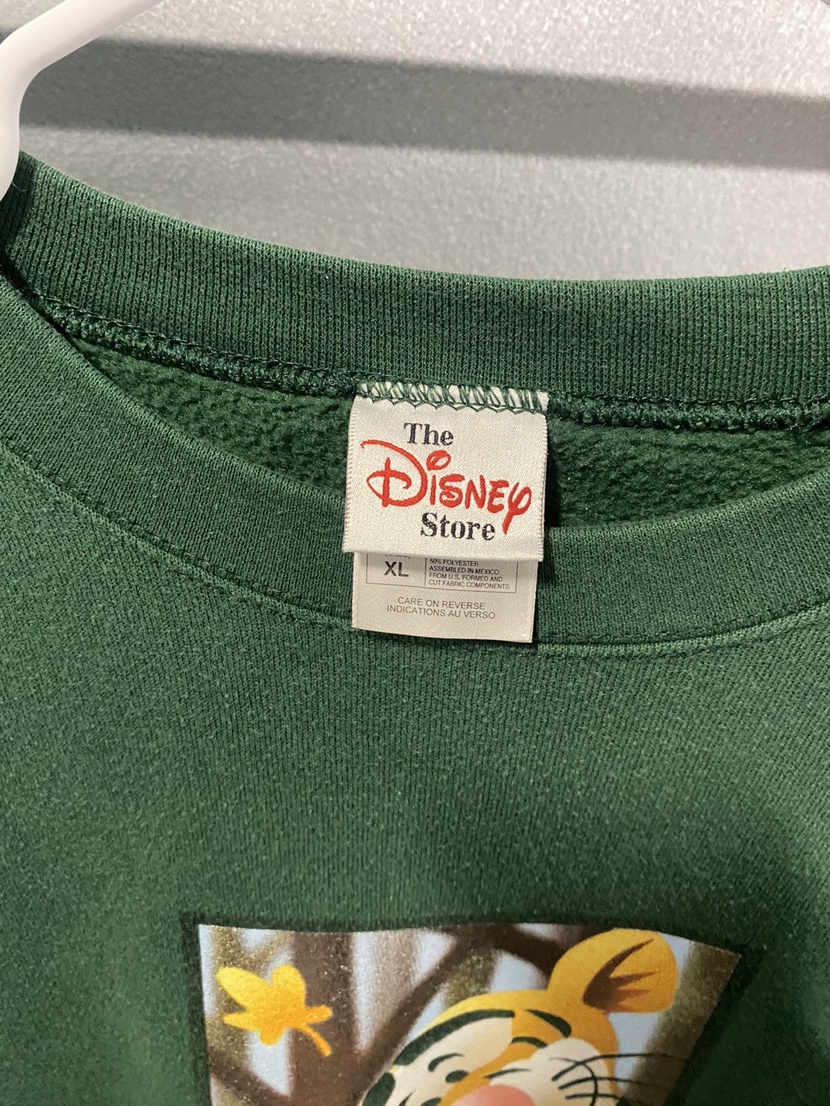 Disney × Vintage 1990’s Disney Tigger Sweatshirt Size US XL / EU 56 / 4 - 2 Thumbnail