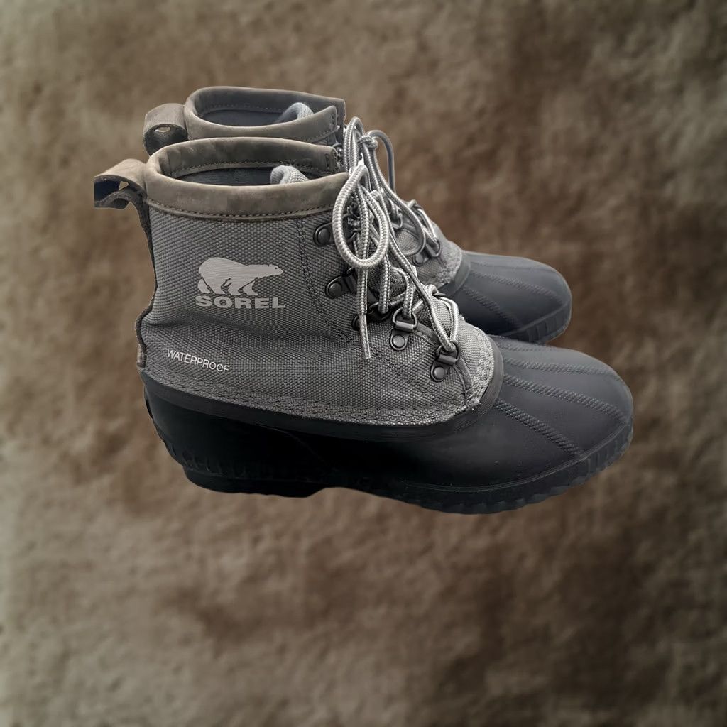 SOREL SOREL Cheyanne II Black/Gray Winter Waterproof Snow  display picture 2