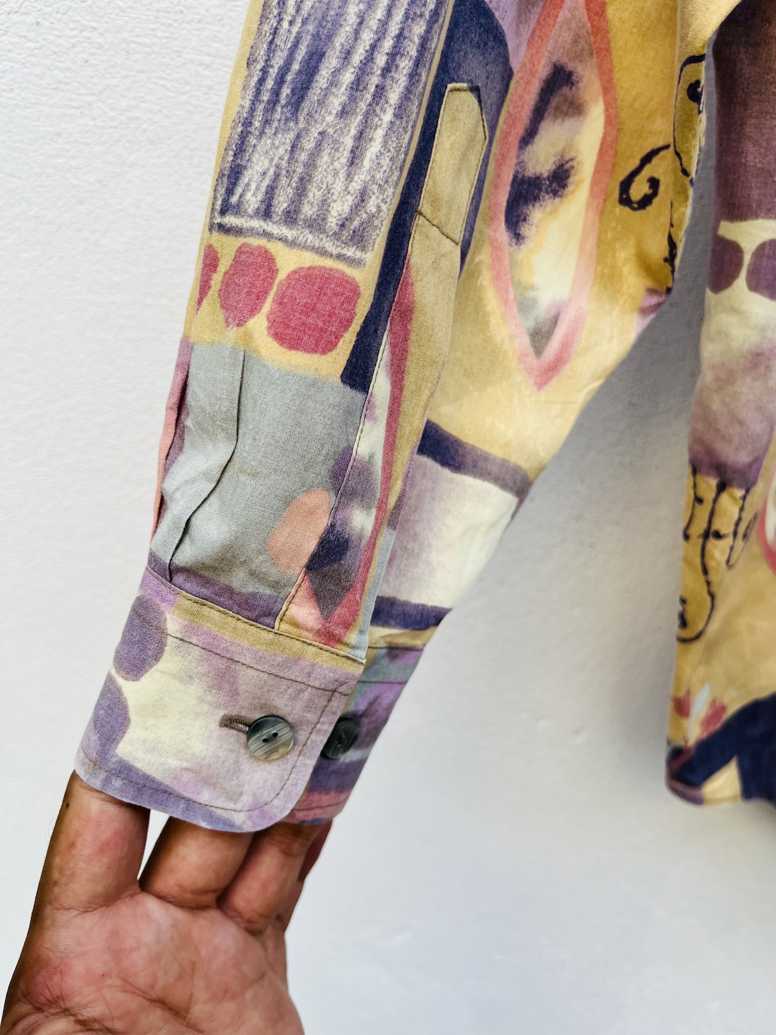 Japanese Brand × Vintage Vintage INC-X Artist Designed Fashion Style Shirt Size US L / EU 52-54 / 3 - 7 Thumbnail