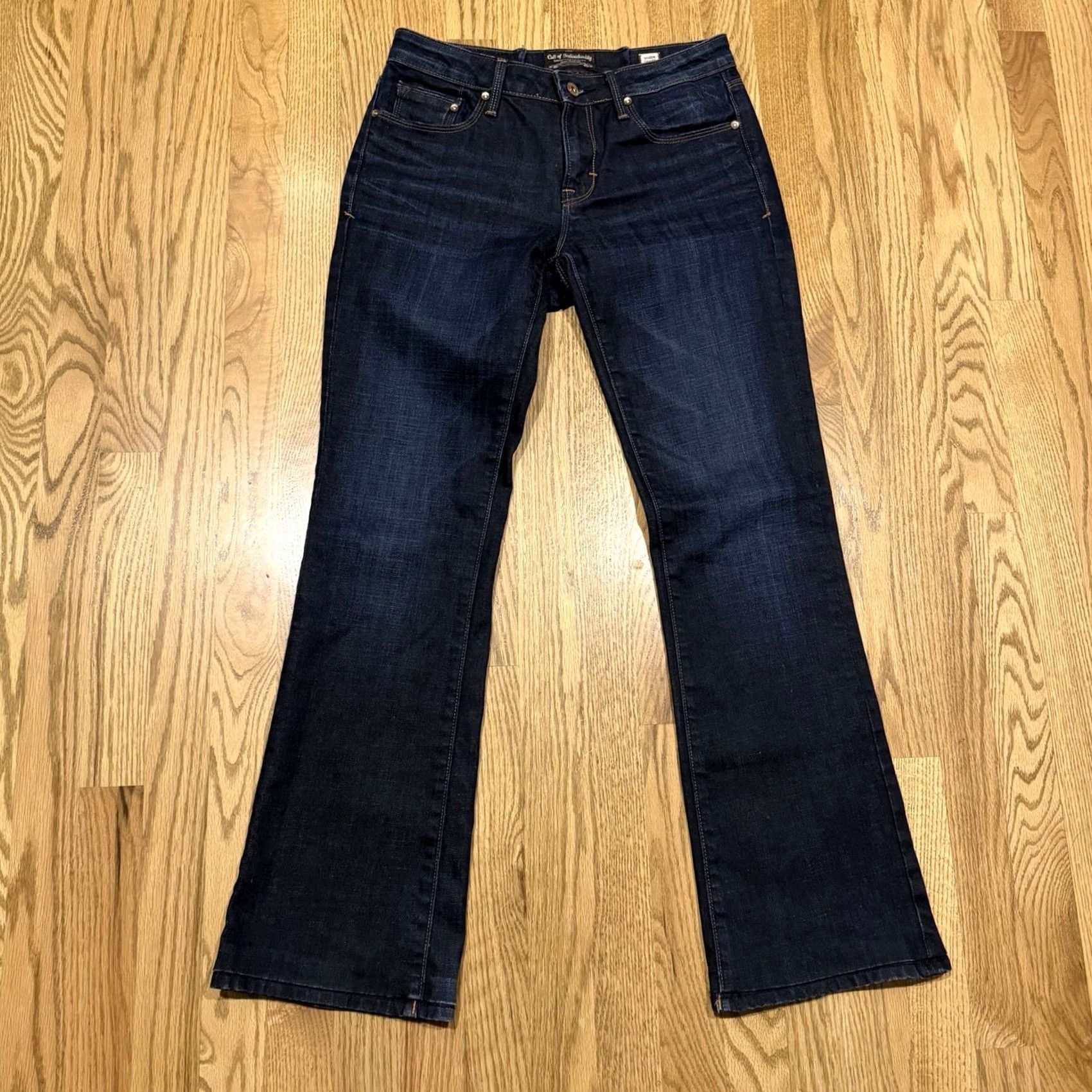 Cult Of Individuality Cult of Individuality Jeans Womens 28 Blue Vixen Curvy Fit Bootcut Y2K 90s Flare Cowgirl Stretch Pockets Denim Casual Regular Vintage N/A Size 28" / US 6 / IT 42 - 4 Thumbnail