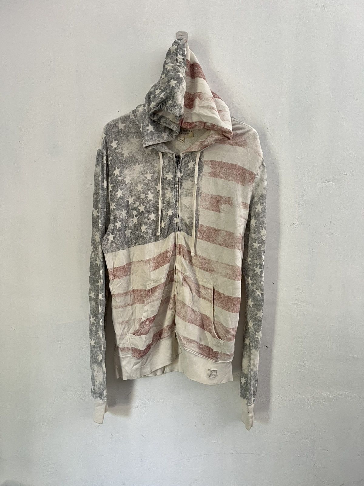 Denim & Supply Ralph Lauren Vintage denim & supply ralph lauren american flag hoodie Size US M / EU 48-50 / 2 - 1 Thumbnail
