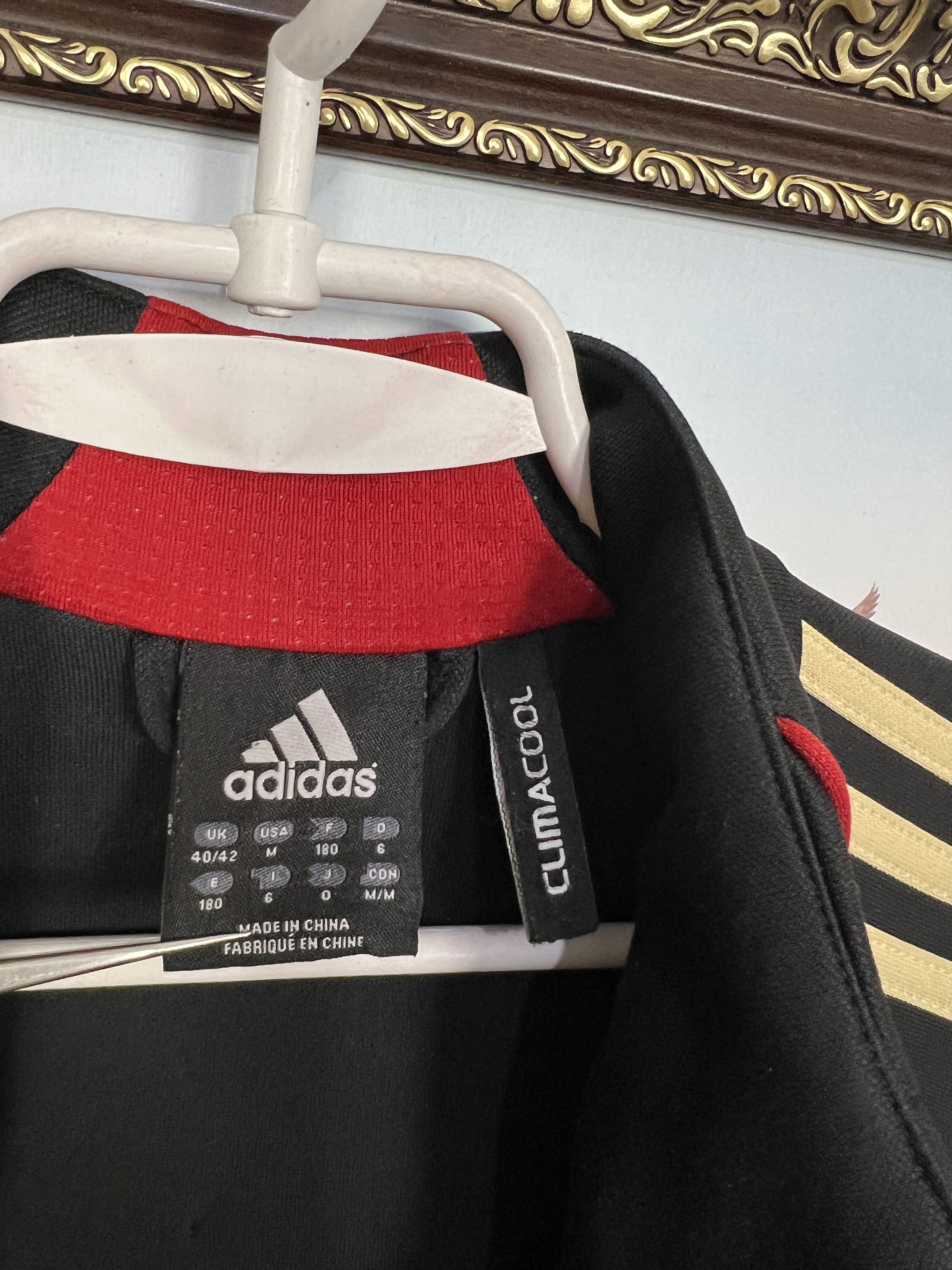 Adidas Germany Football National Jacket Soccer Track Top Zip Size US M / EU 48-50 / 2 - 7 Thumbnail
