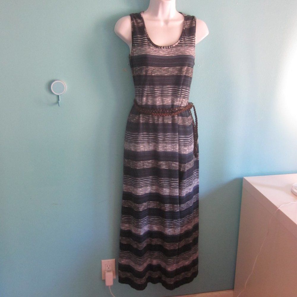 Max Mara Max Studio Blue Cotton Summer Maxi Tank Dress Size S | Grailed