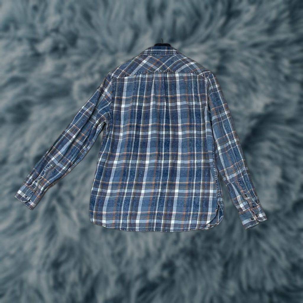 Mossimo Mossimo Supply Co Plaid Button Up Flannel Men's Size Medium Multicolor Long Sleeve Shirt Mens M Size US M / EU 48-50 / 2 - 1 Thumbnail