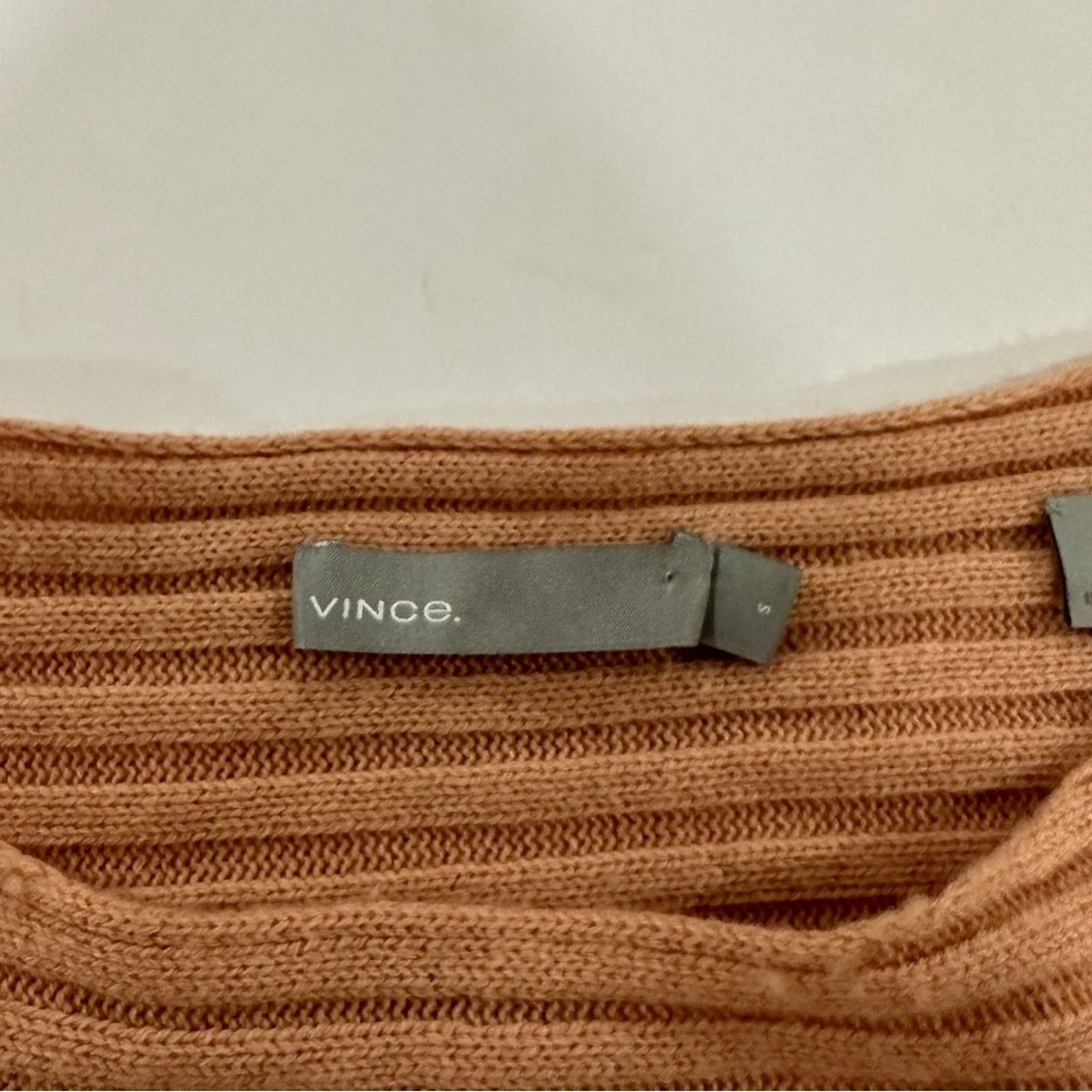 Vince Vince Wool Cashmere Blend Blush Pink Long Sleeve Sweater Size S / US 4 / IT 40 - 6 Thumbnail