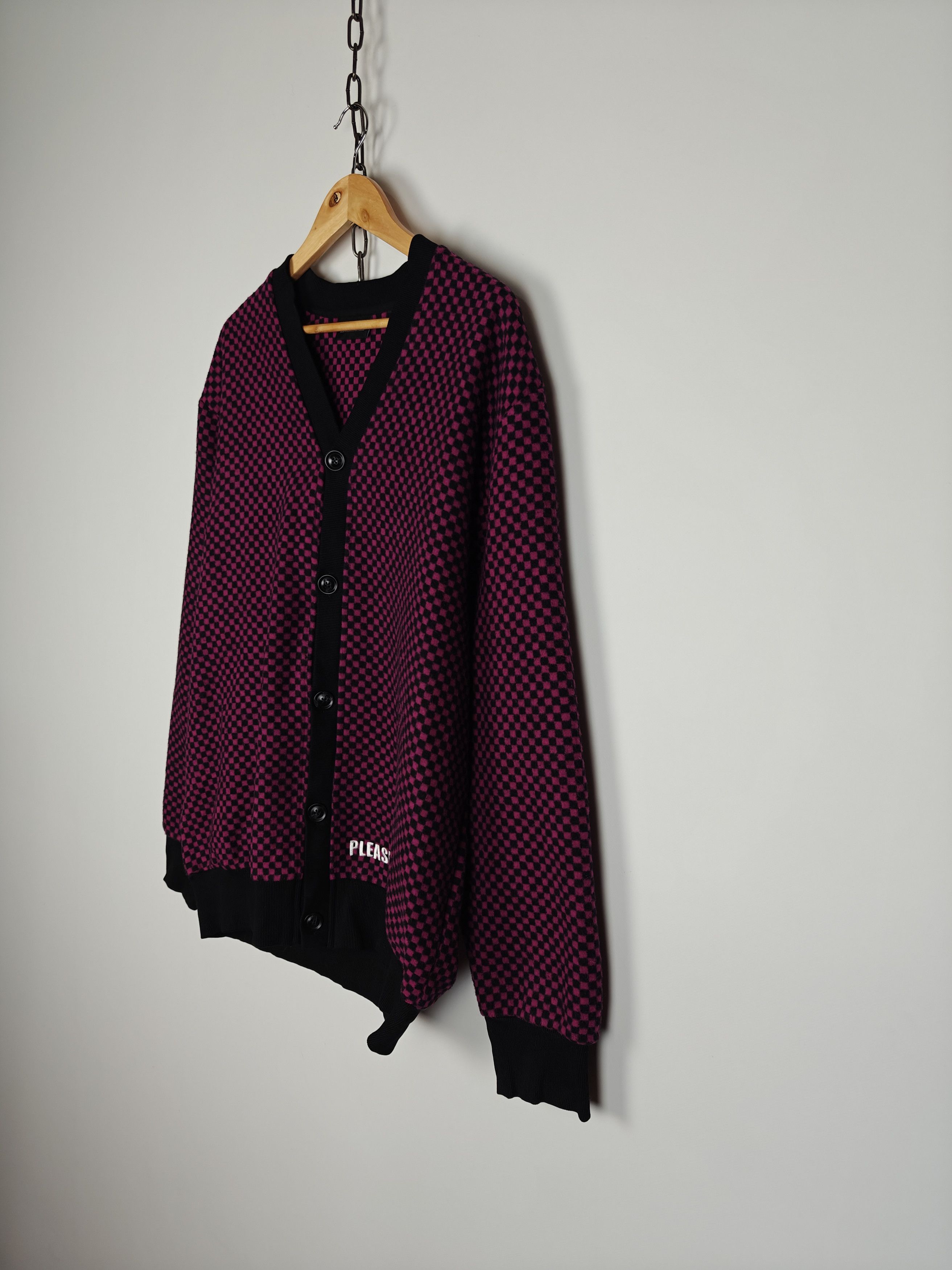 Pleasures Pleasures Cardigan Jacket Check Pattern size XL Size US XL / EU 56 / 4 - 6 Thumbnail