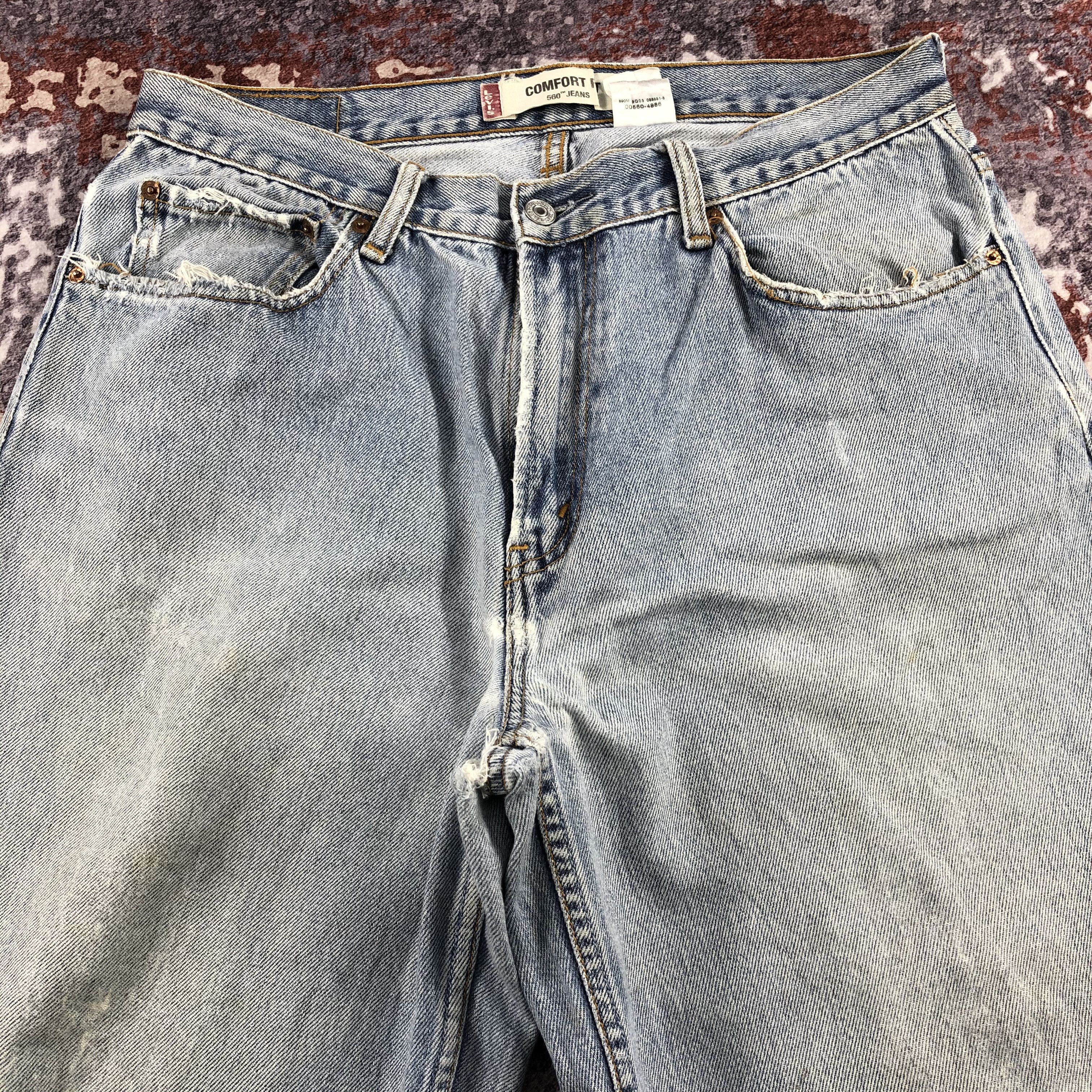 Levi's × Vintage Vintage Light Wash Levis 550 Jeans-JM2284 Size US 34 / EU 50 - 3 Thumbnail