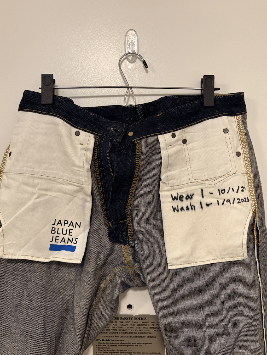 Japan Blue Japan Blue J204 'Circle' Selvedge Jeans (Slim Tapered) 32 Size US 32 / EU 48 - 8 Thumbnail