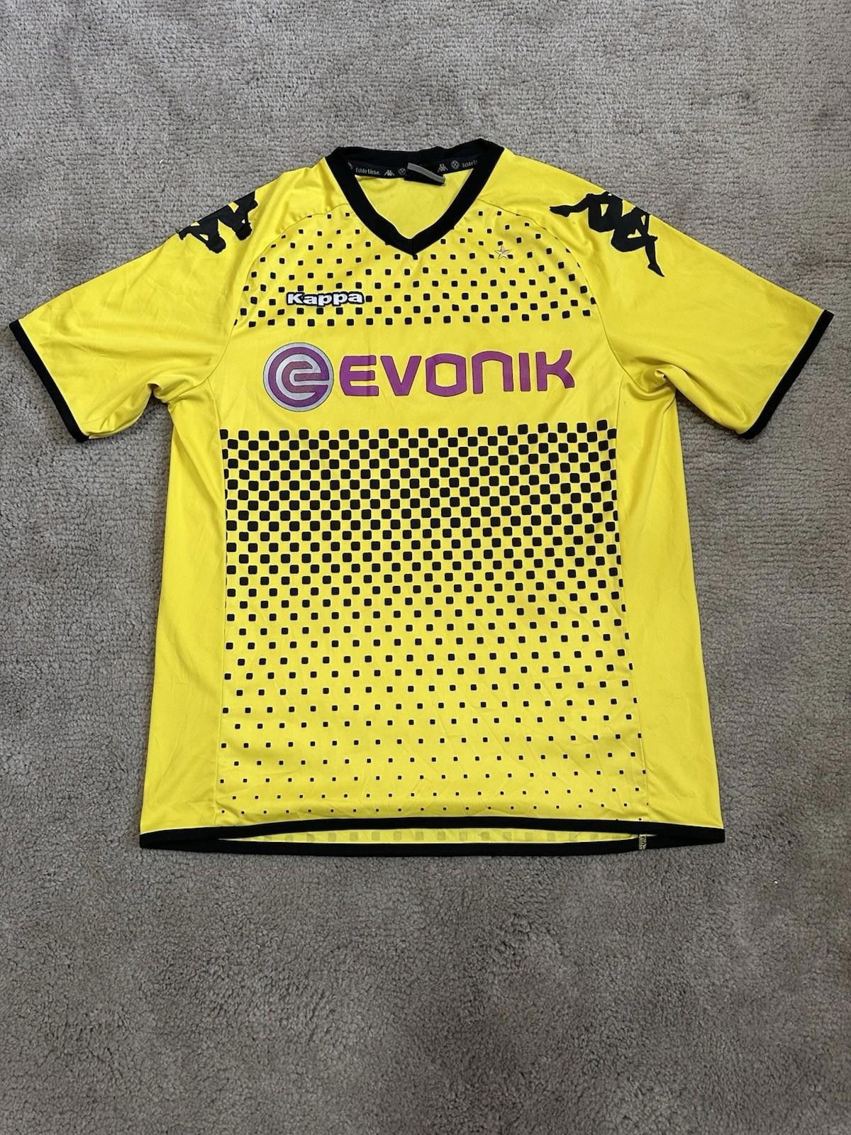 Kappa 2011 BORUSSIA DORTMUND Home Football SHIRT Soccer Jersey Size US XL / EU 56 / 4 - 1 Thumbnail