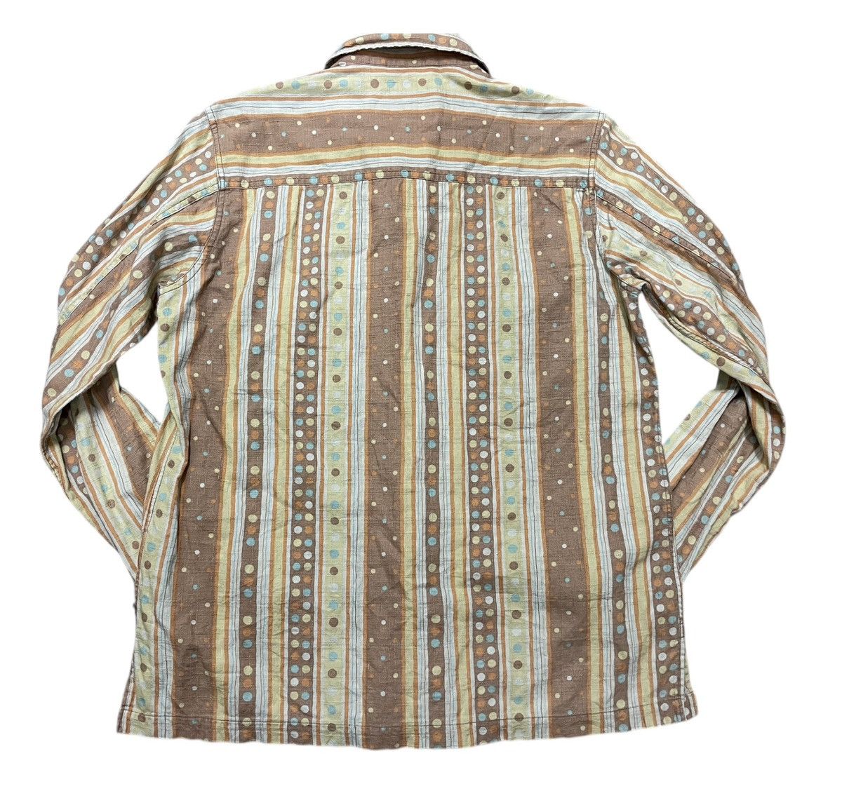 Designer × If Six Was Nine × Japanese Brand 291295 Pour Homme Button Up Shirt Made in Japan Punk Design Size US M / EU 48-50 / 2 - 2 Thumbnail