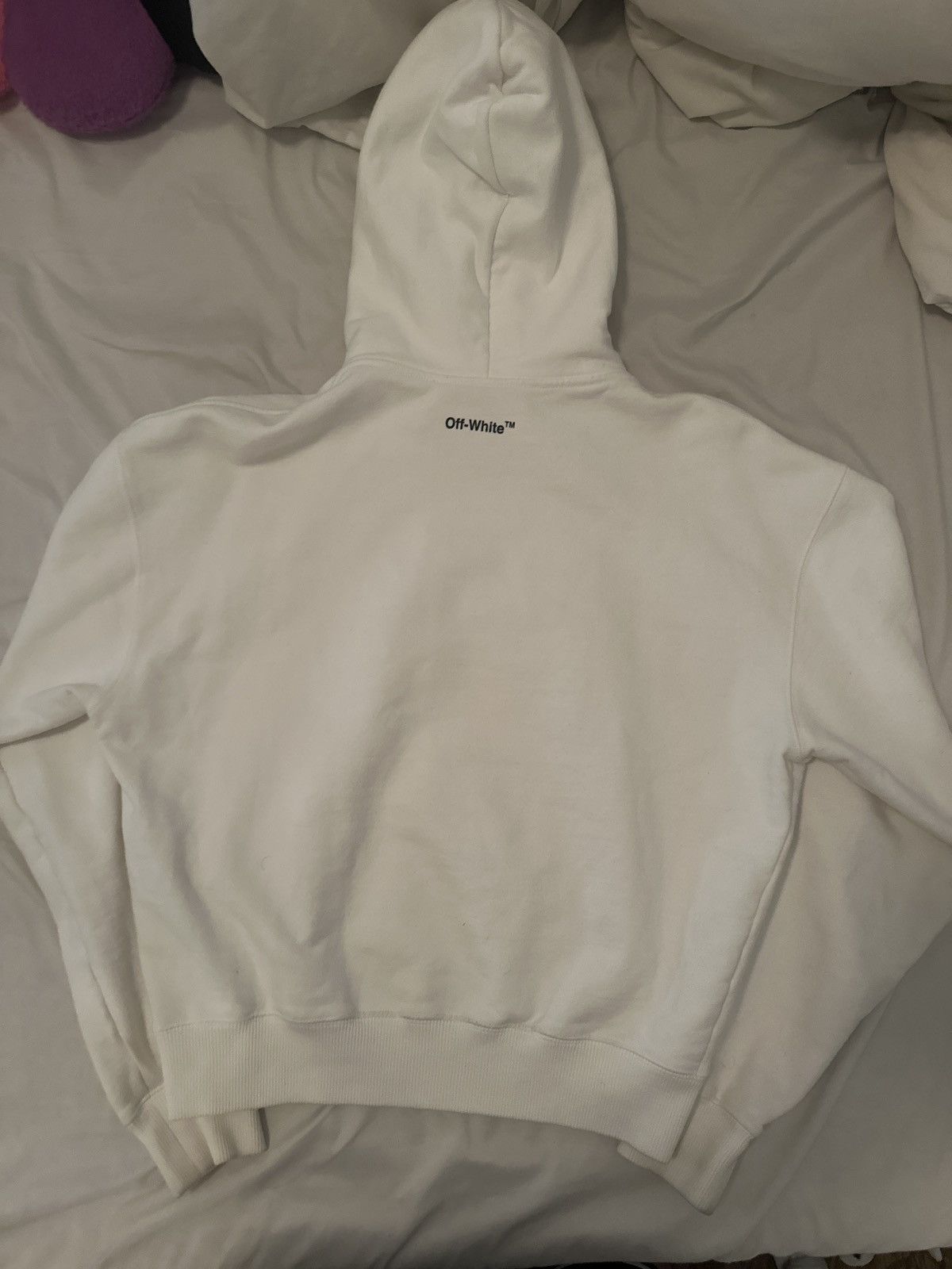 Off-White White Off-White Hoodie Size US S / EU 44-46 / 1 - 2 Thumbnail