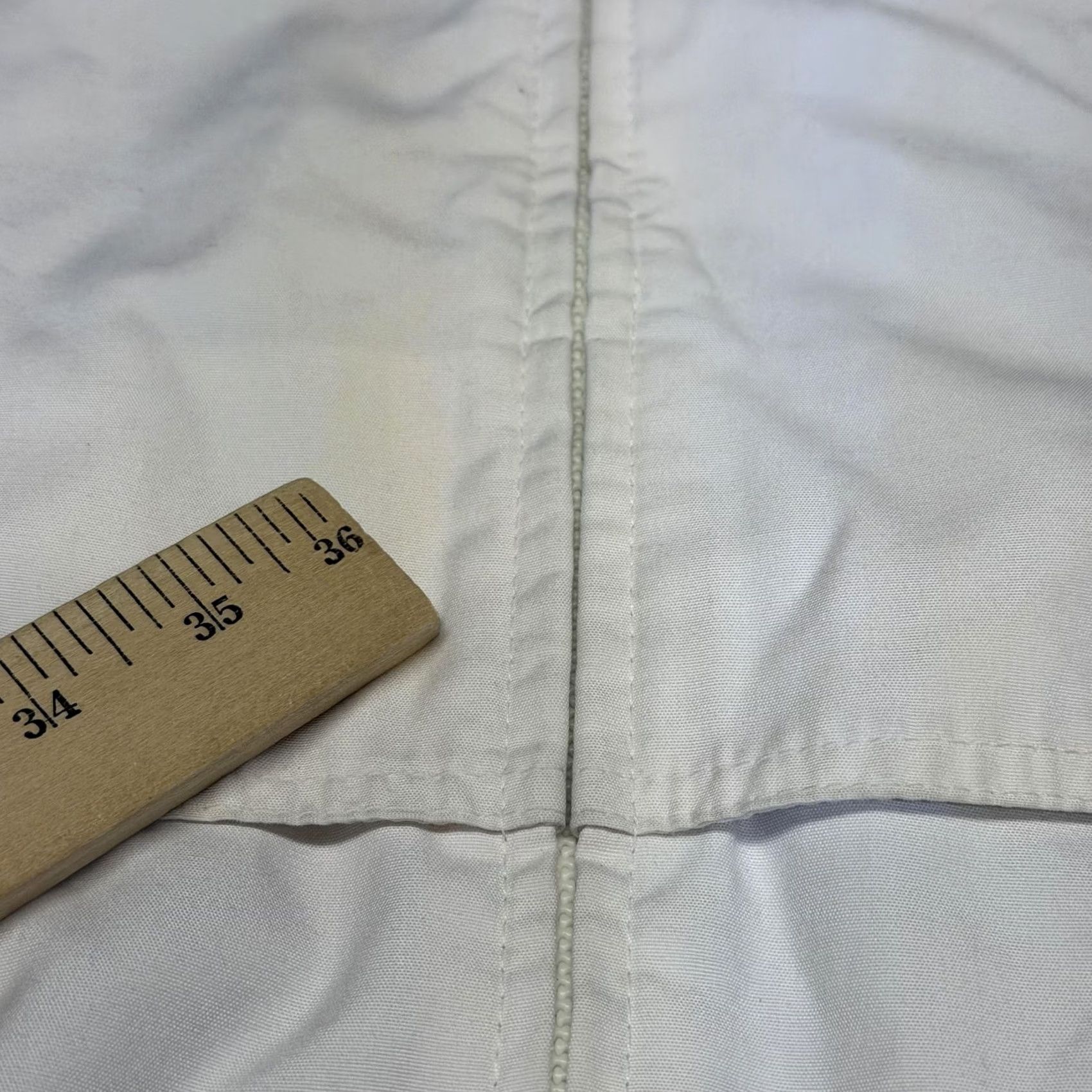 London Fog VINTAGE London Fog Jacket Mens M White Windbreaker Elastic Waist Short Length Size US M / EU 48-50 / 2 - 4 Thumbnail