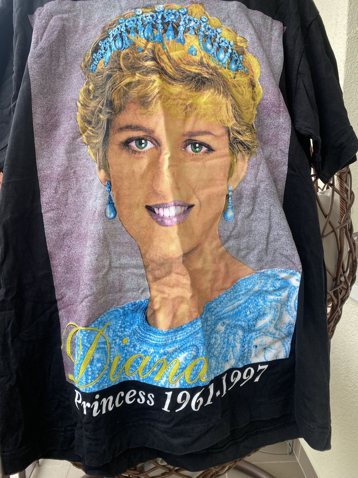 Vintage Ultra rare princess diana memorial tee 90s Size US L / EU 52-54 / 3 - 5 Thumbnail