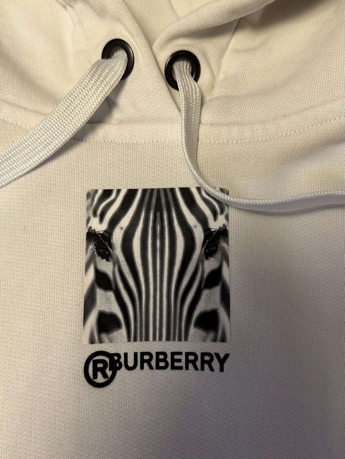 Burberry Burberry zebra logo hoodie sweatshirt rare Size US S / EU 44-46 / 1 - 4 Thumbnail