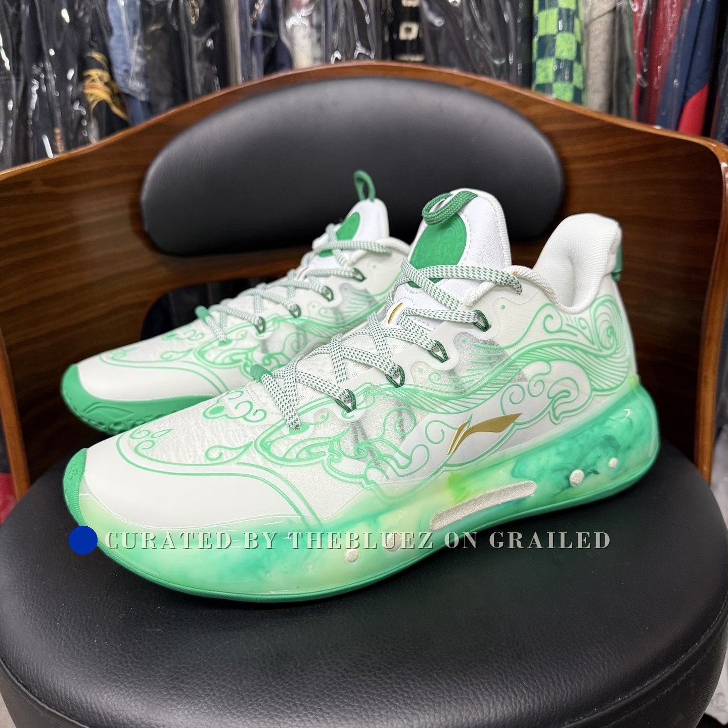Li-Ning Yu Shuai 14 Low White Green White Tiger Size US 9 / EU 42 - 1 Thumbnail
