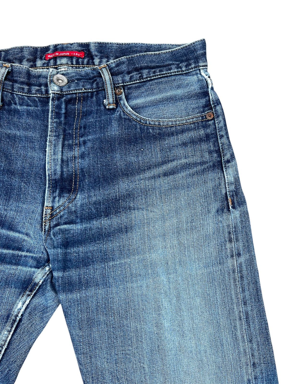 Lee Vintage Lee Cooper Distressed Selvedge Jeans - Made in Japan Size US 30 / EU 46 - 4 Thumbnail