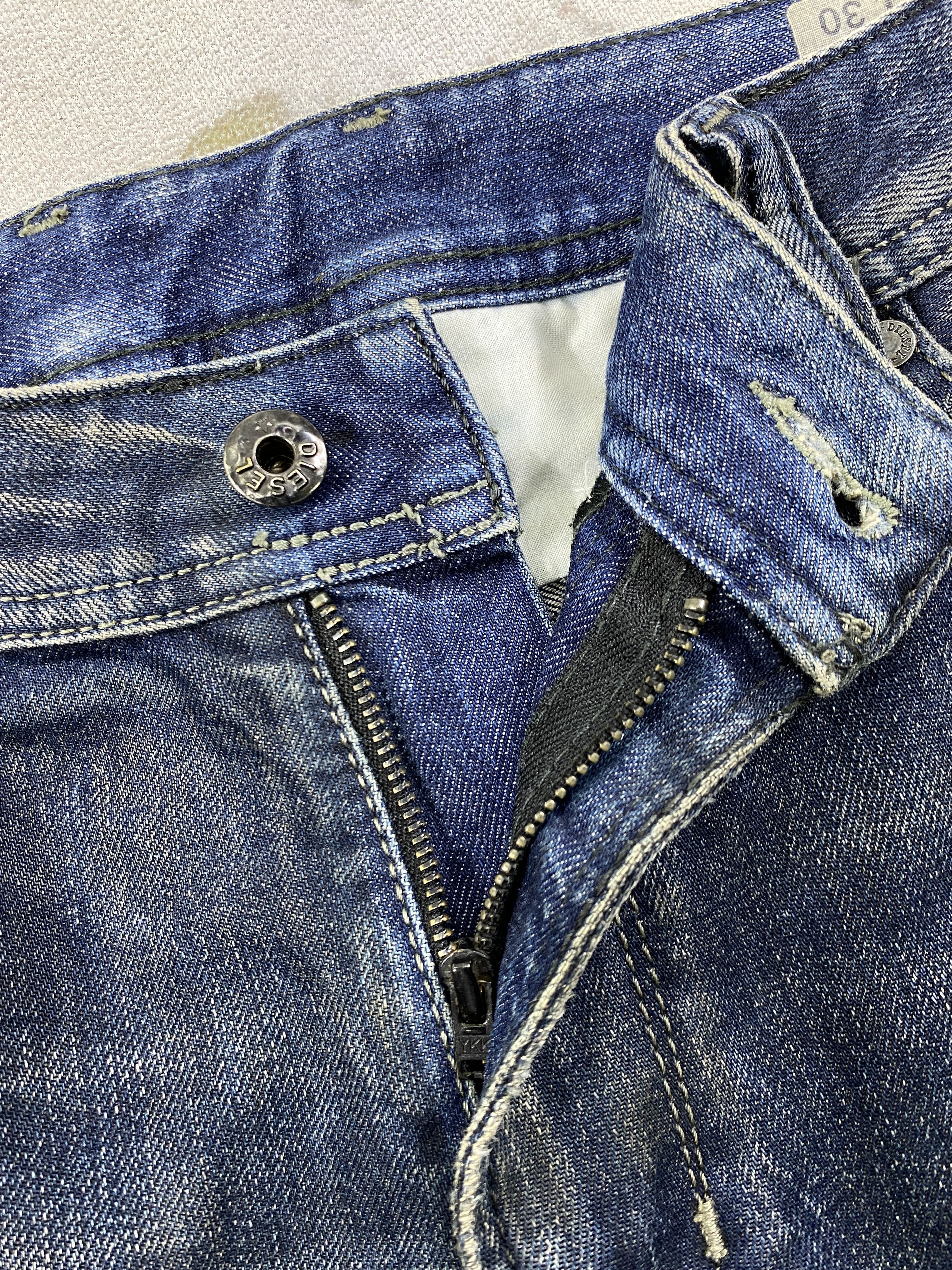 If Six Was Nine Vintage diesel ifsixwasnine style Jeans 32x30 - JN3007 Size US 32 / EU 48 - 7 Thumbnail