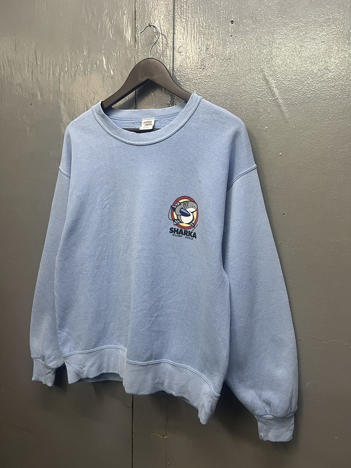 Vintage Vintage Sharka Surf Wax Sweatshirt Size US S / EU 44-46 / 1 - 5 Thumbnail