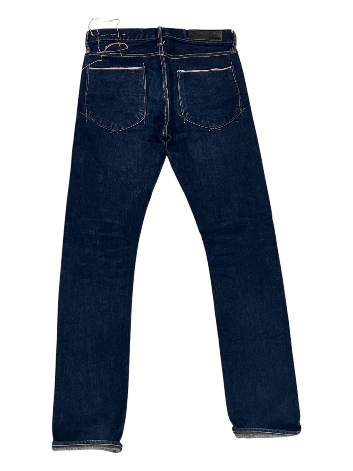 Japanese Brand Vintage Kuro Graphite Oikawa Denim Co Indigo Selvaged Denim Size US 31 - 2 Thumbnail